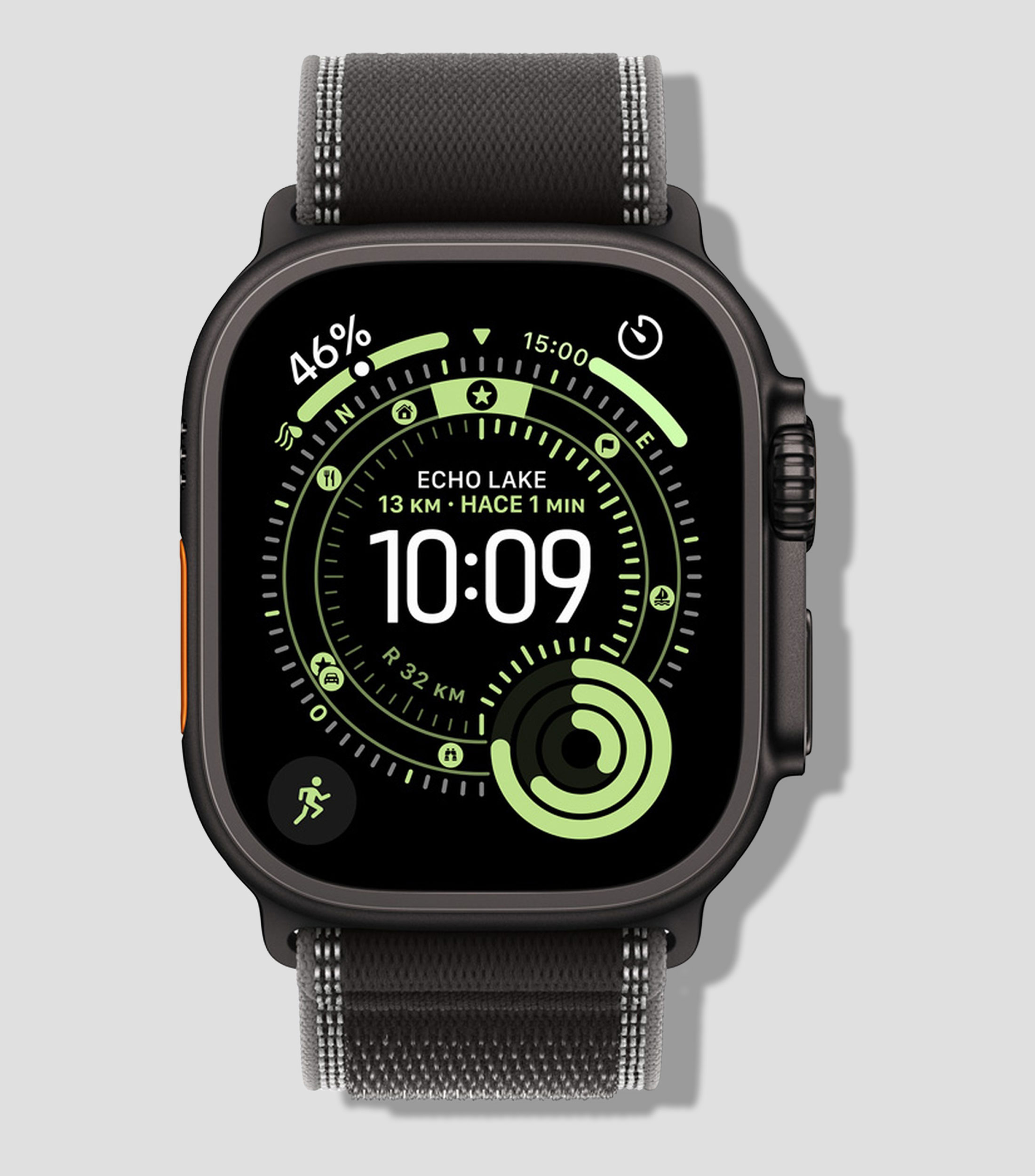 Apple Watch Ultra 3 GPS de 49 mm, Caja de Titanio