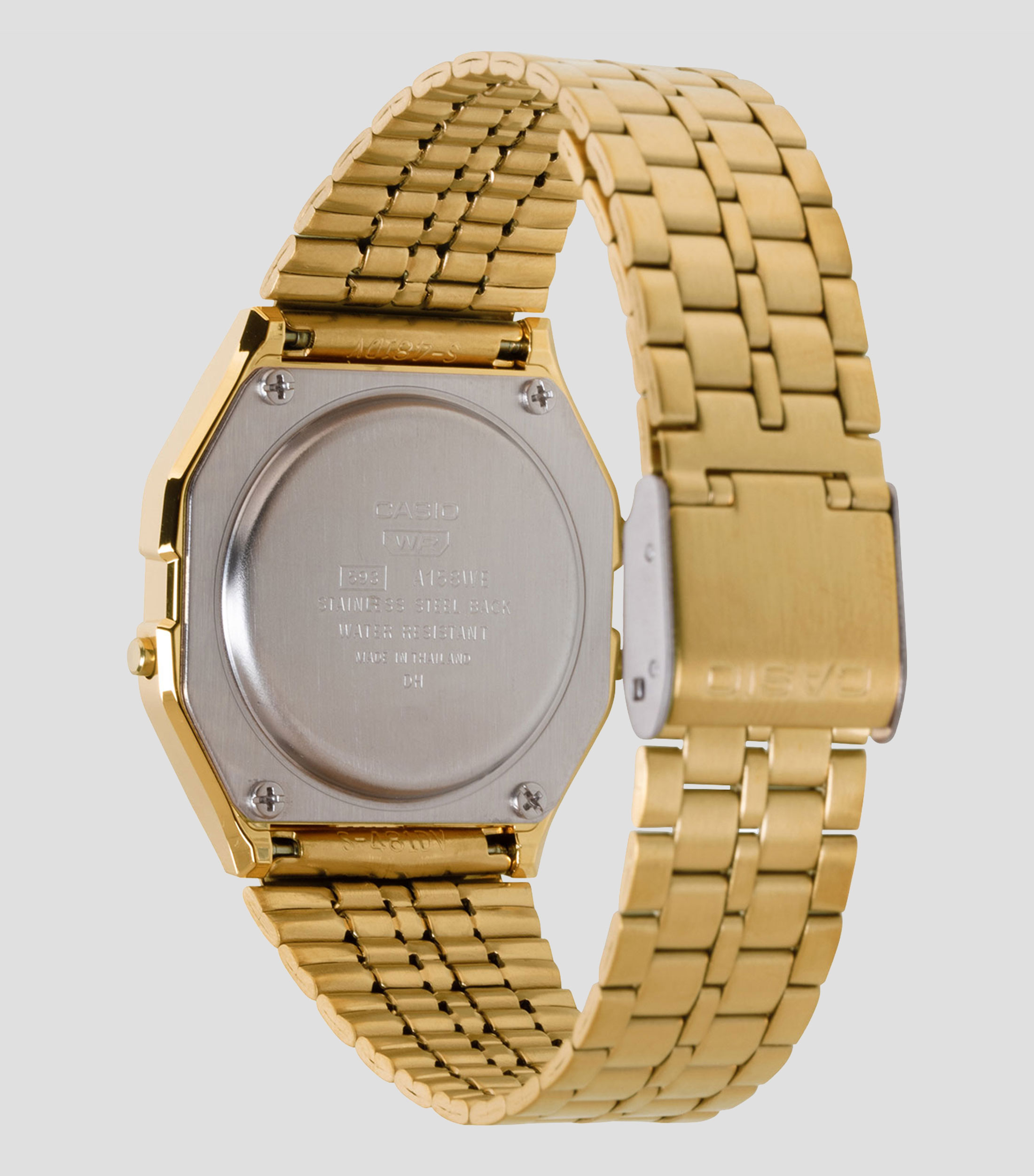 Reloj Unisex, Clasico, Dorado
