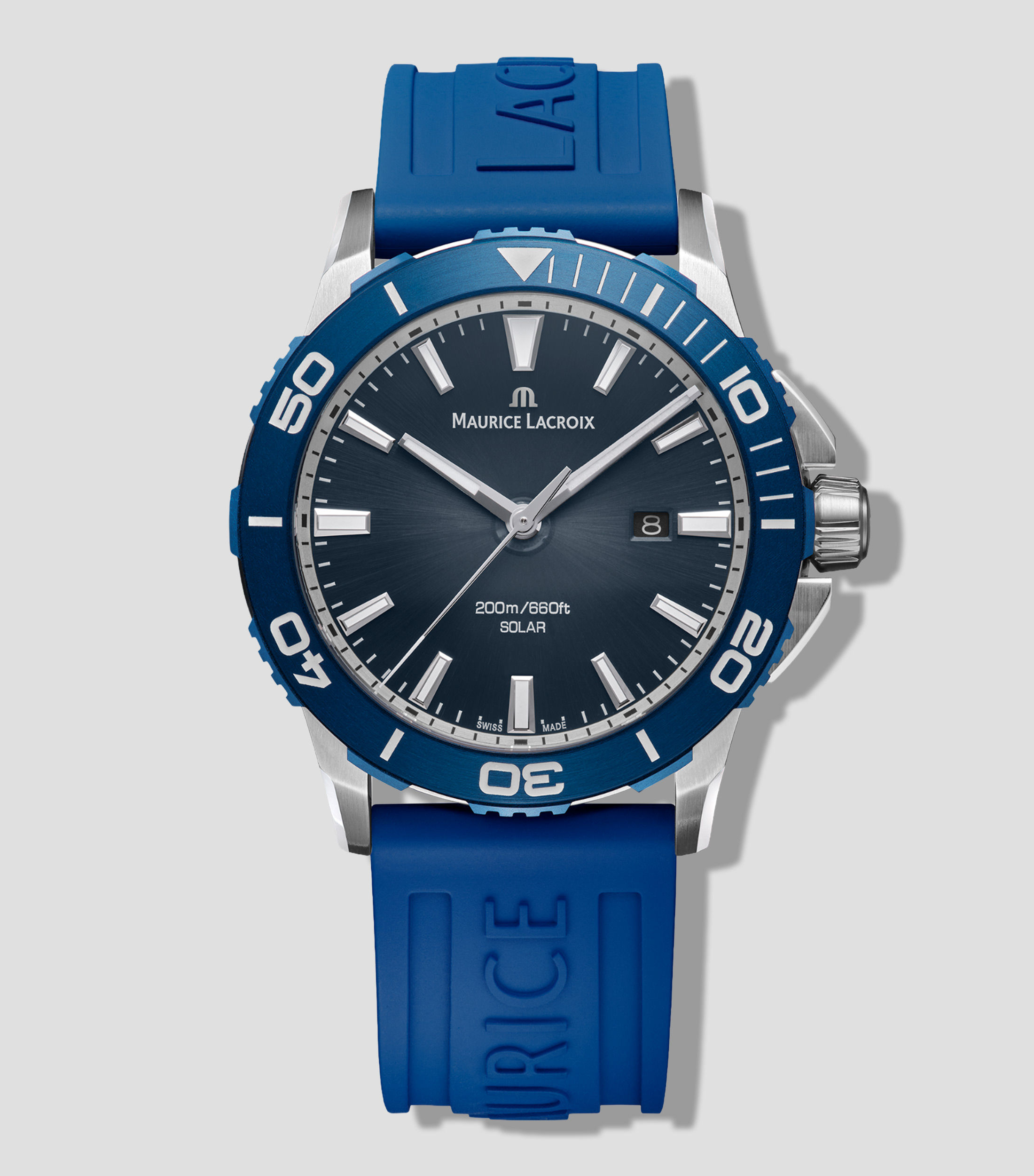 Reloj para Hombre Pontos S Solar Deportivo Azul