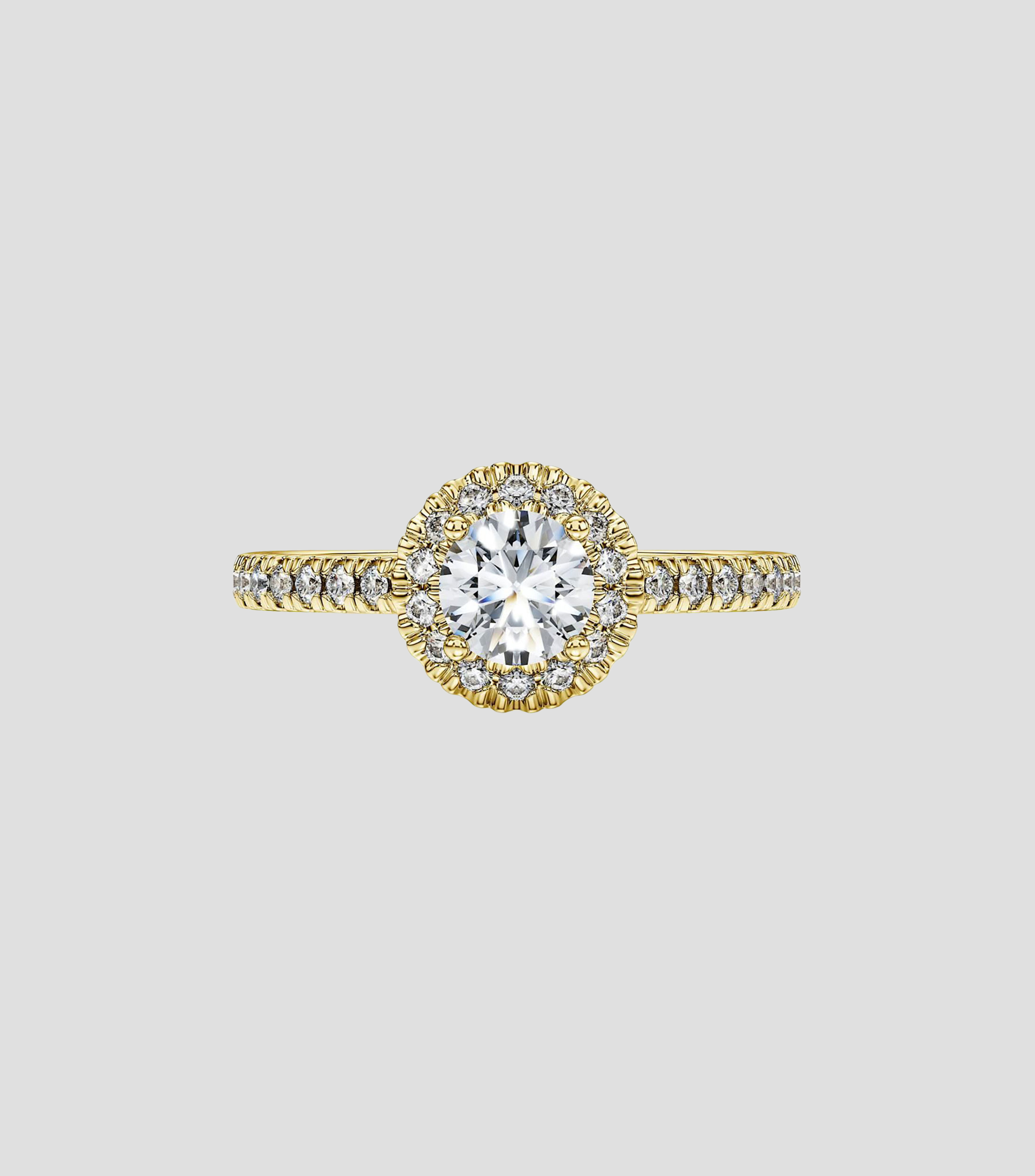 Anillo en Oro amarillo de 18 Kilates Mujer