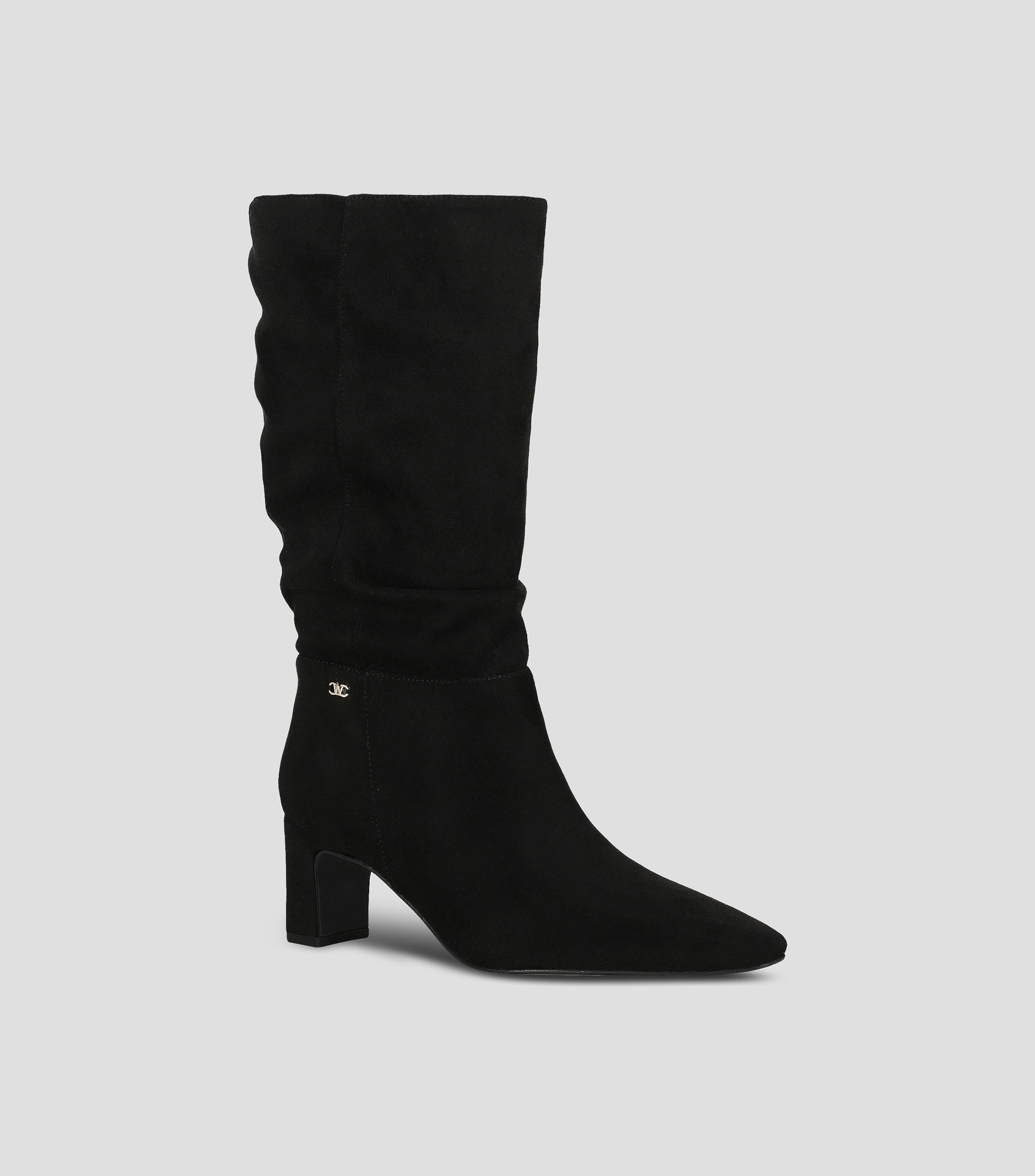 Botas con tacón medio cuadrado Mujer