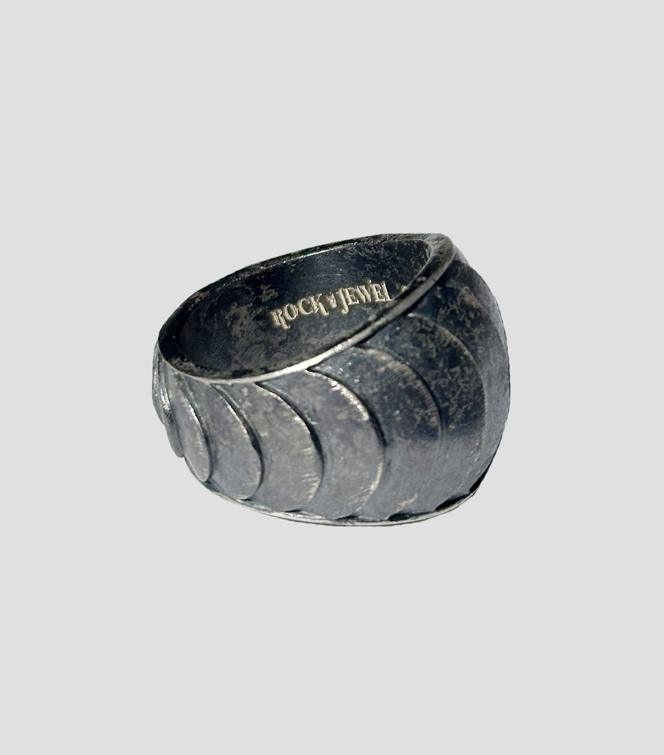 Anillo en plata .925 concha de caracol Hombre