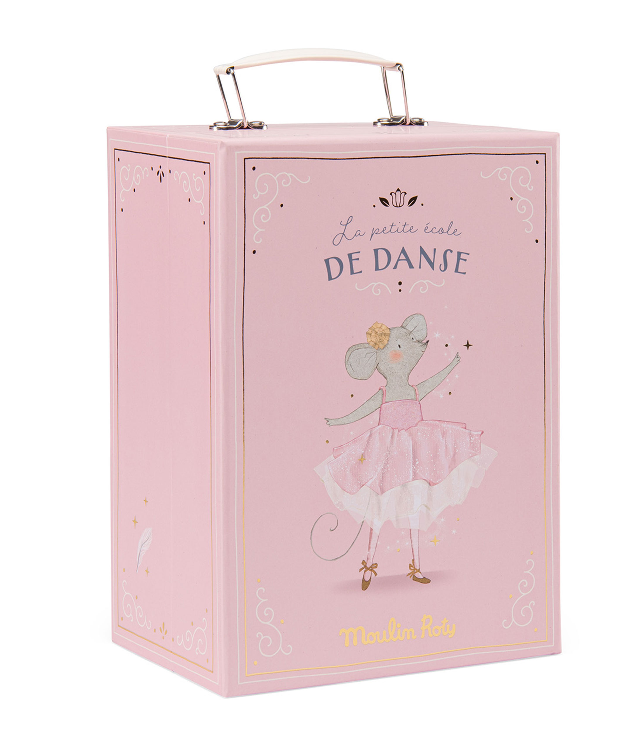 Muñeca de peluche - La pequeña escuela de danza, Maletín de tutús