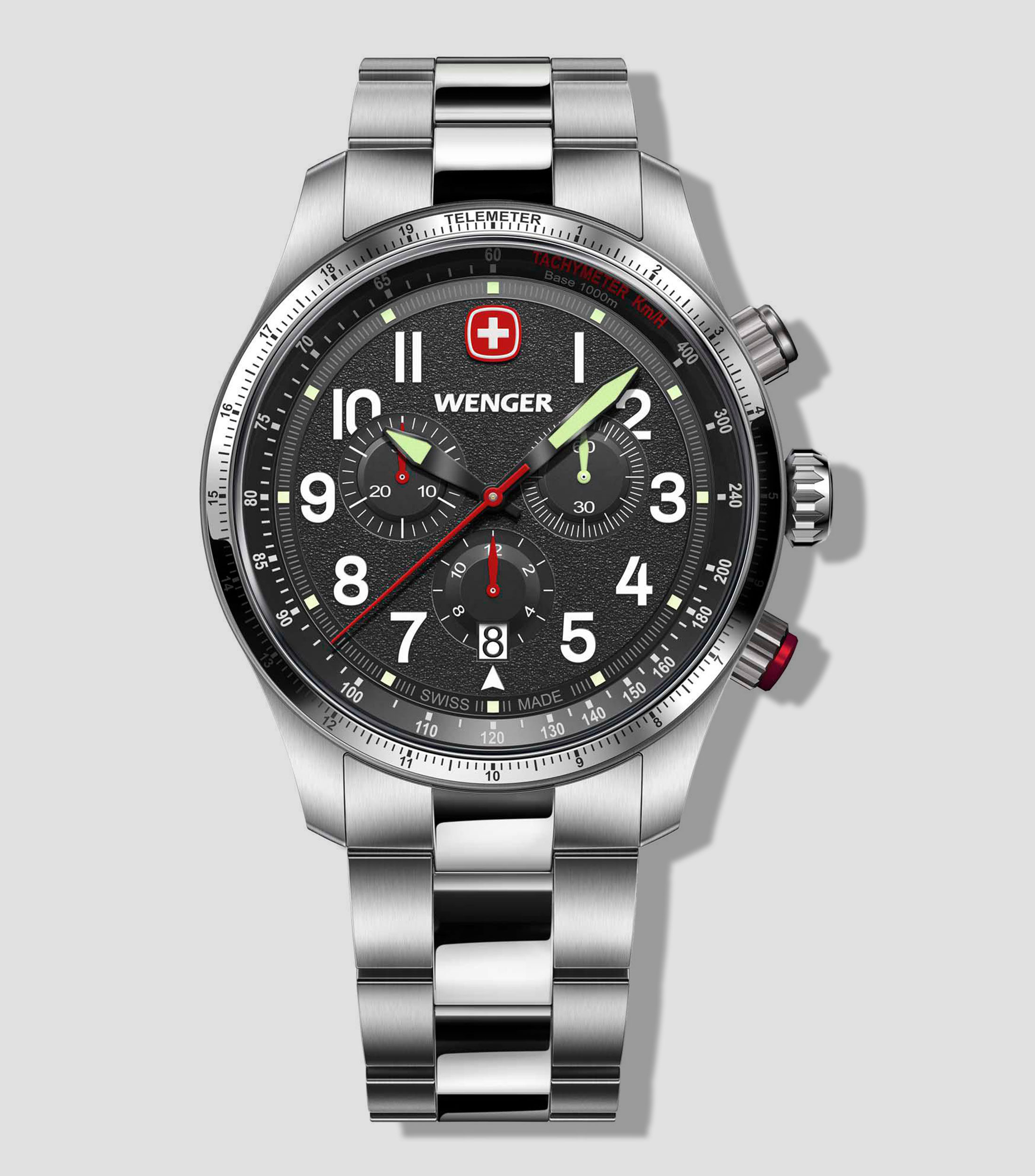 Reloj para Hombre Terragraph Chrono Deportivo Plateado