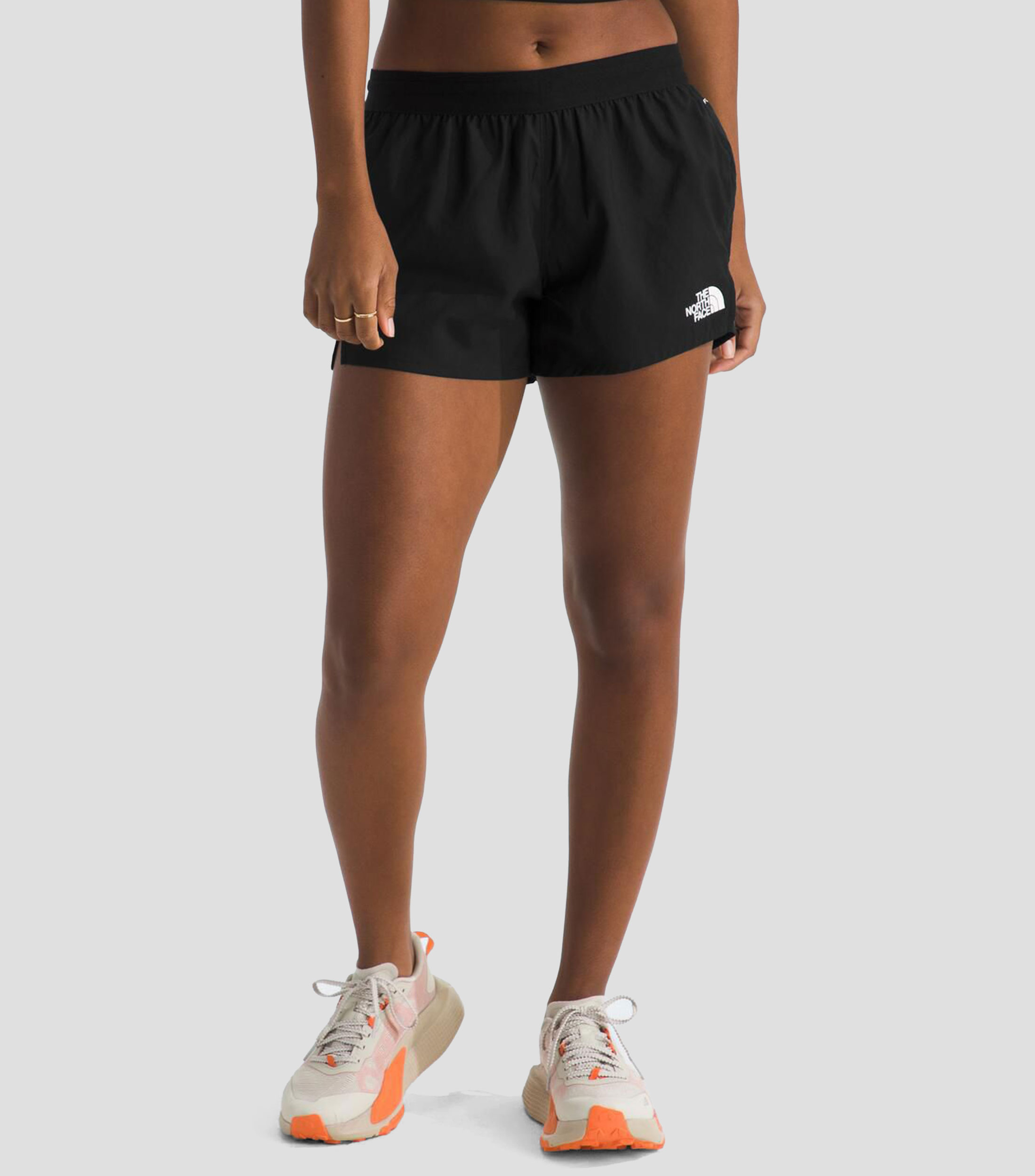 Short para correr Light Bright liso Mujer