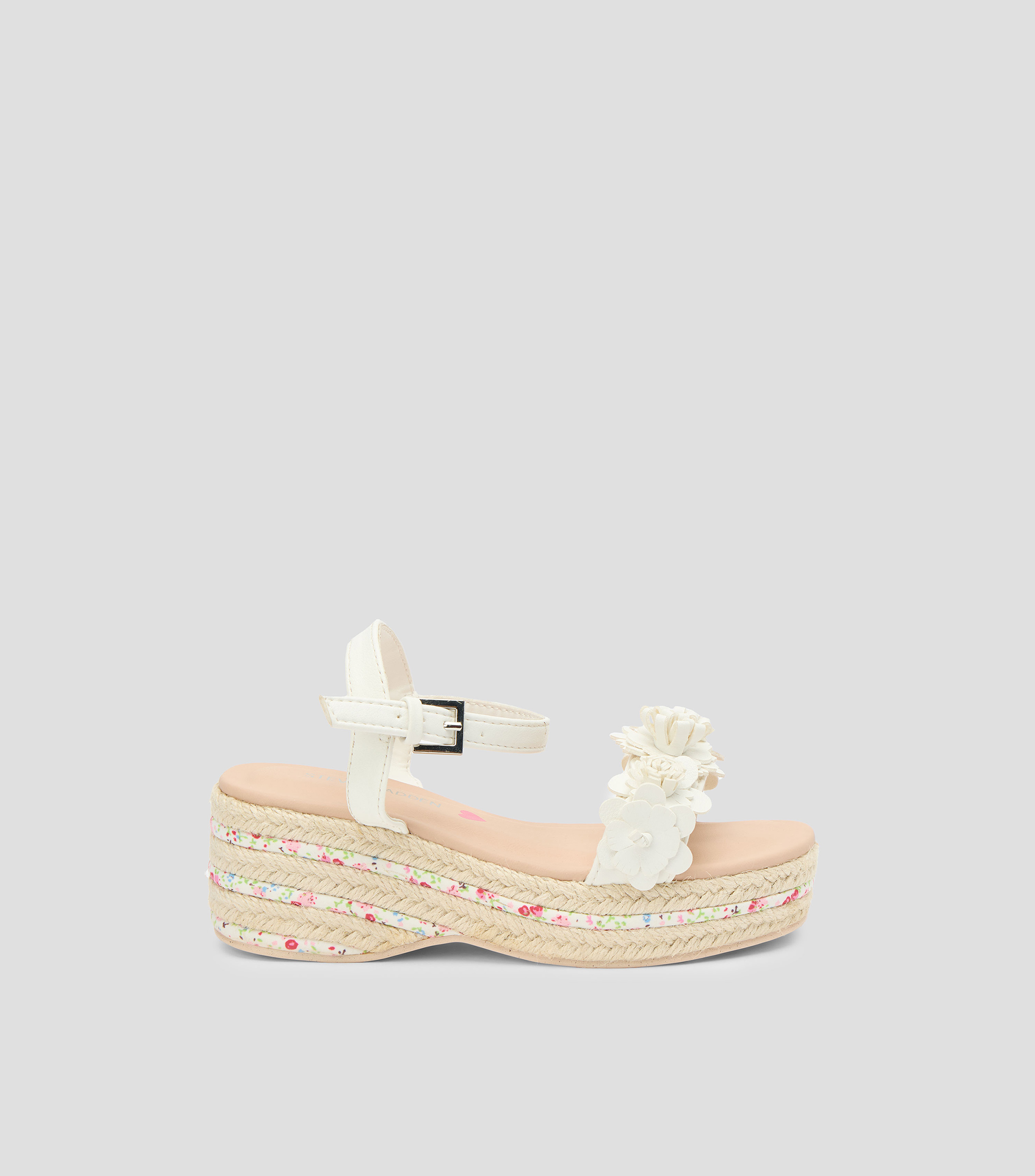 Sandalias de tacón bajo ancho Niña