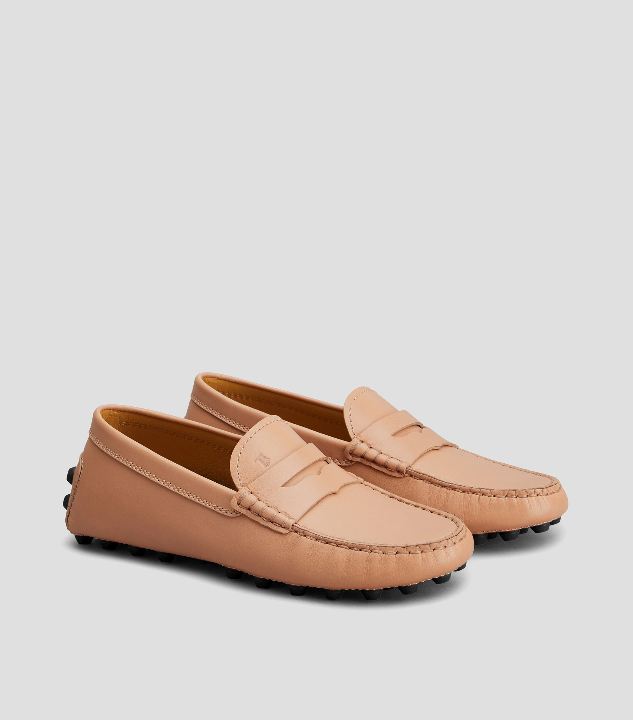 Mocasines Gommino Macro en piel Mujer