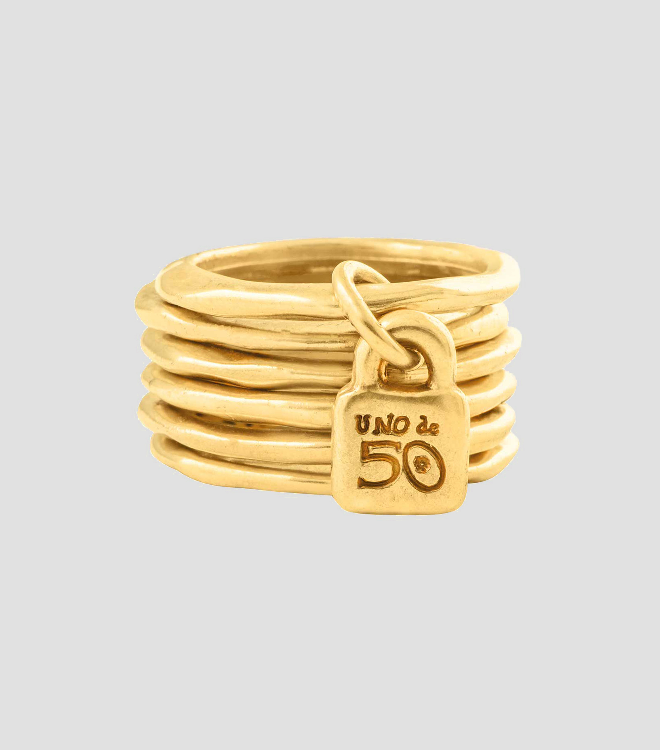 Anillo con grabado Mujer
