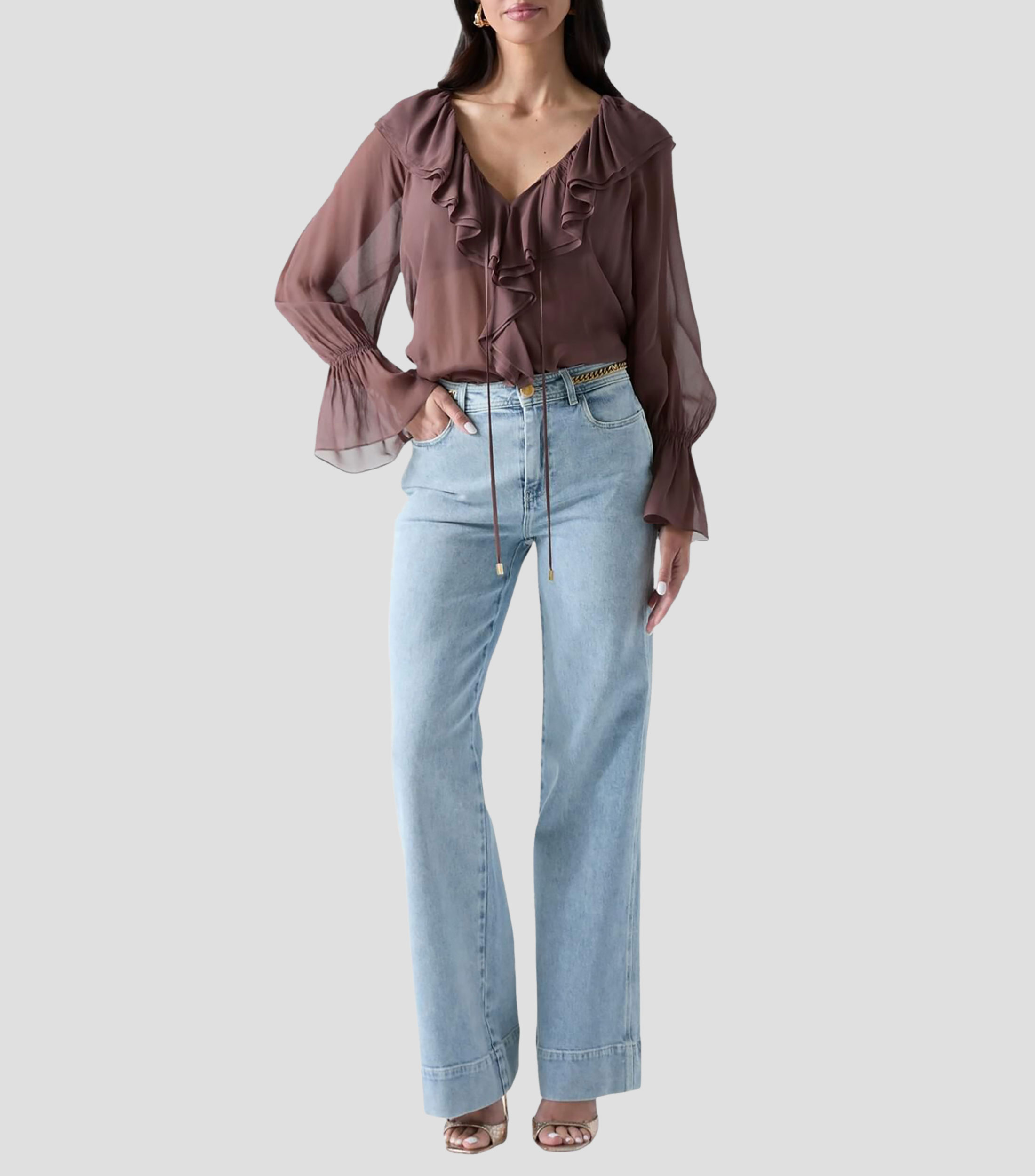 Jeans regular Mujer