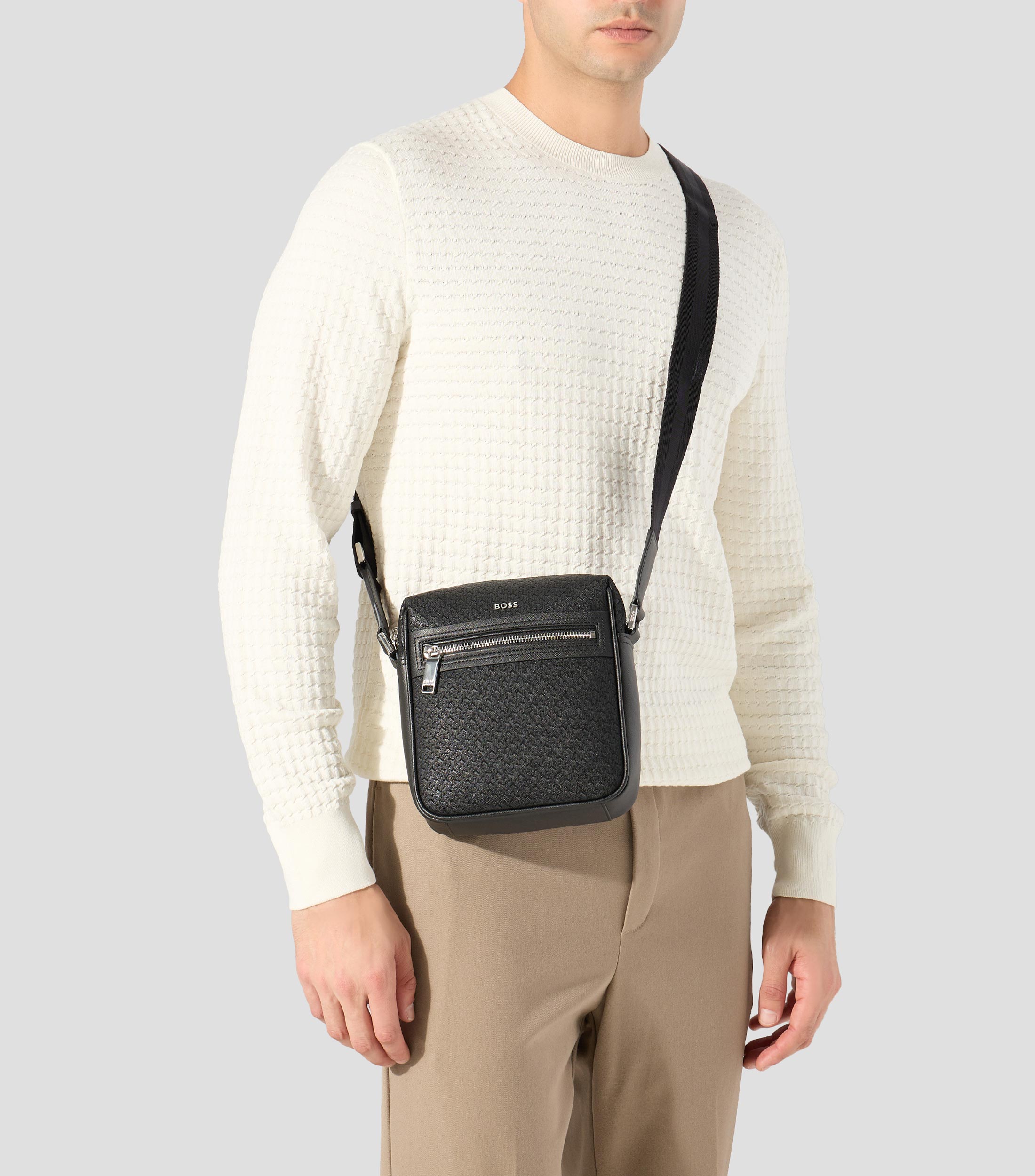 Bolso Crossbody Daxter estampado Hombre