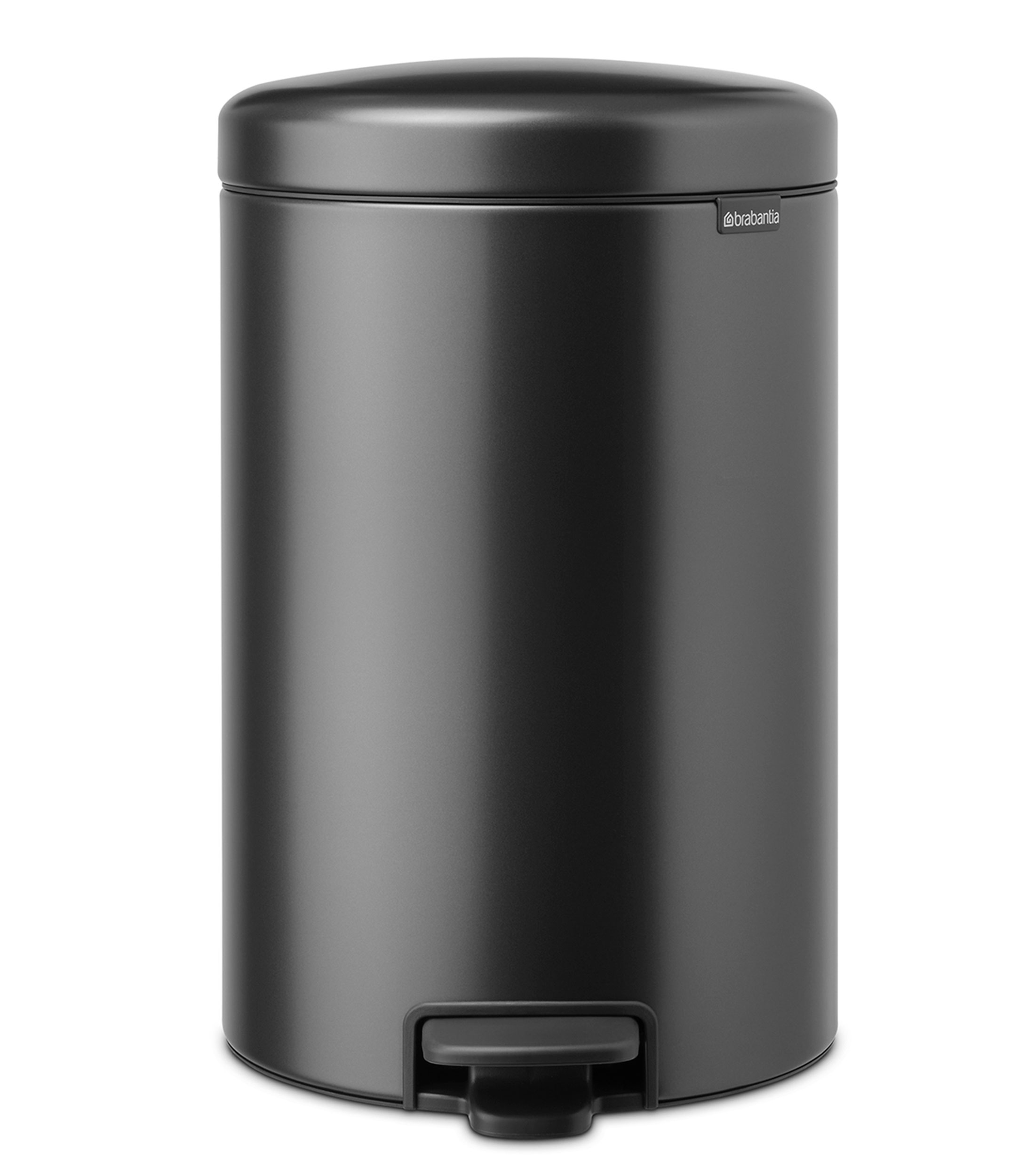 Bote para basura de 12 L con pedal en Acero Inoxidable