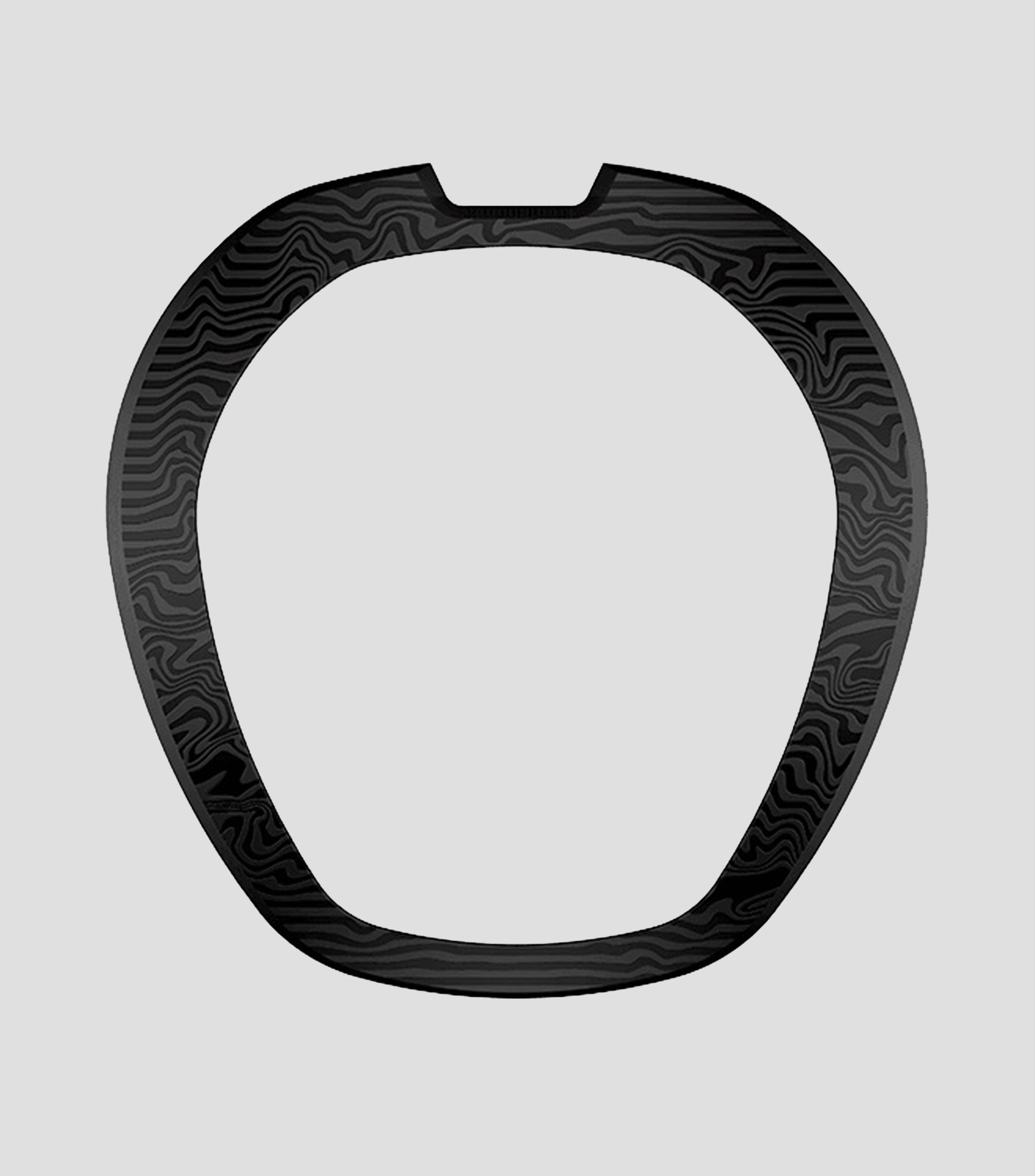 Bisel intercambiable para reloj Reactor en fibra de carbono negro