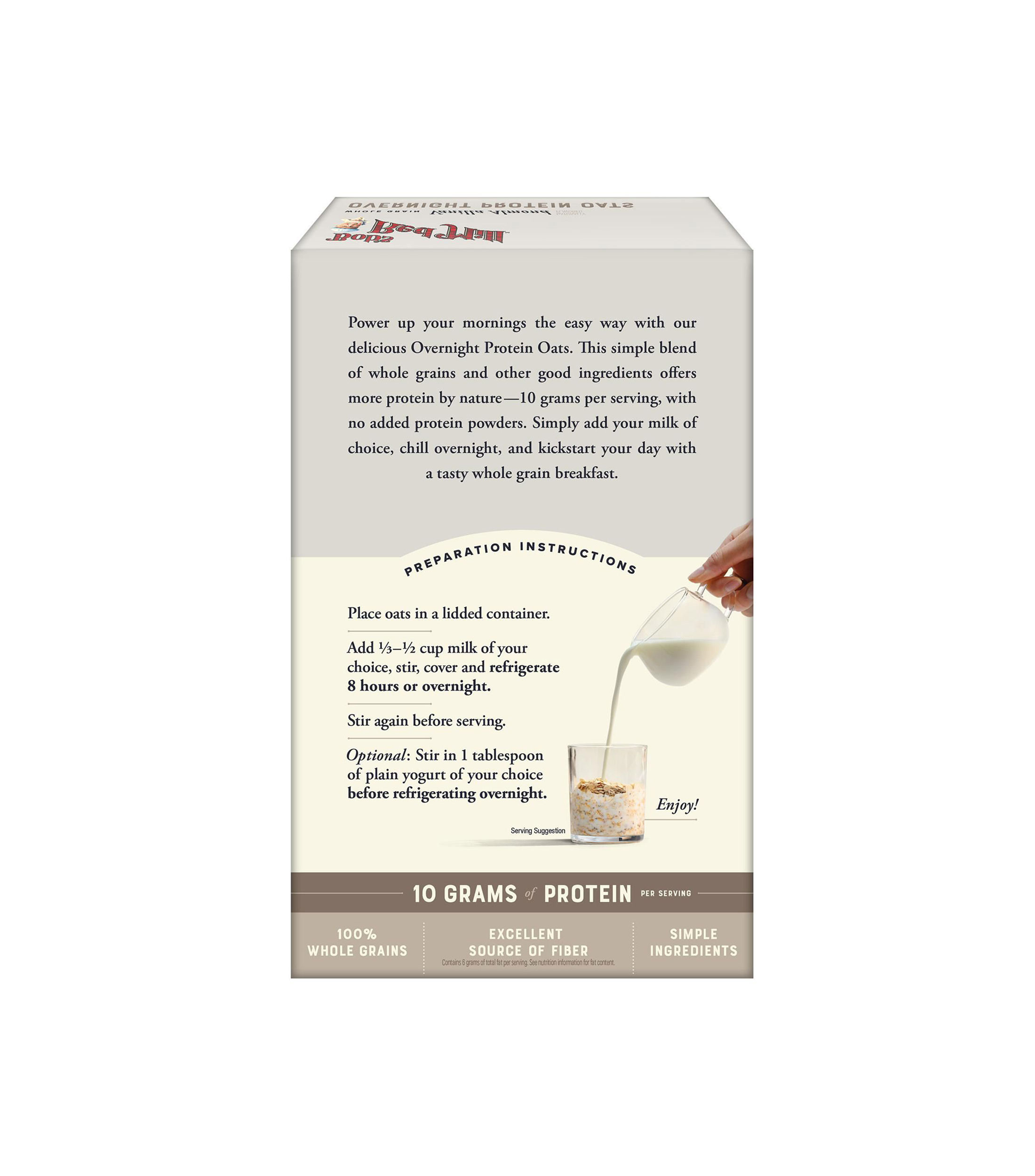 Avena Integral Sabor Vainilla, 240 g