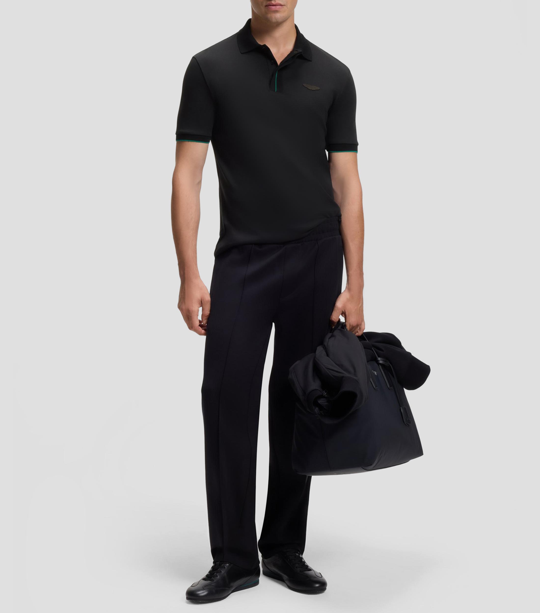 Polo BOSS x ASTON MARTIN de algodón mercerizado Hombre