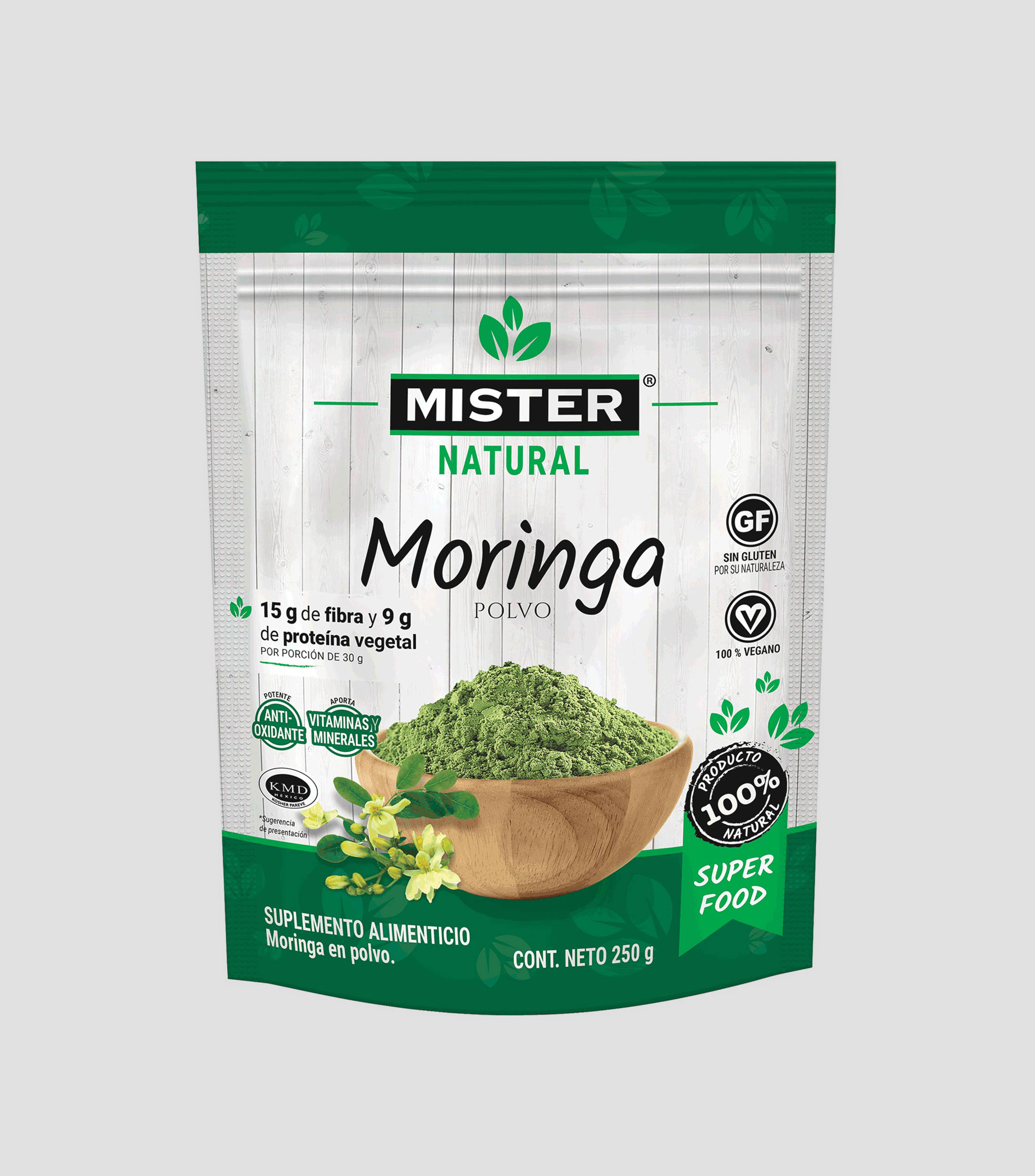 Moringa en polvo, 250 g