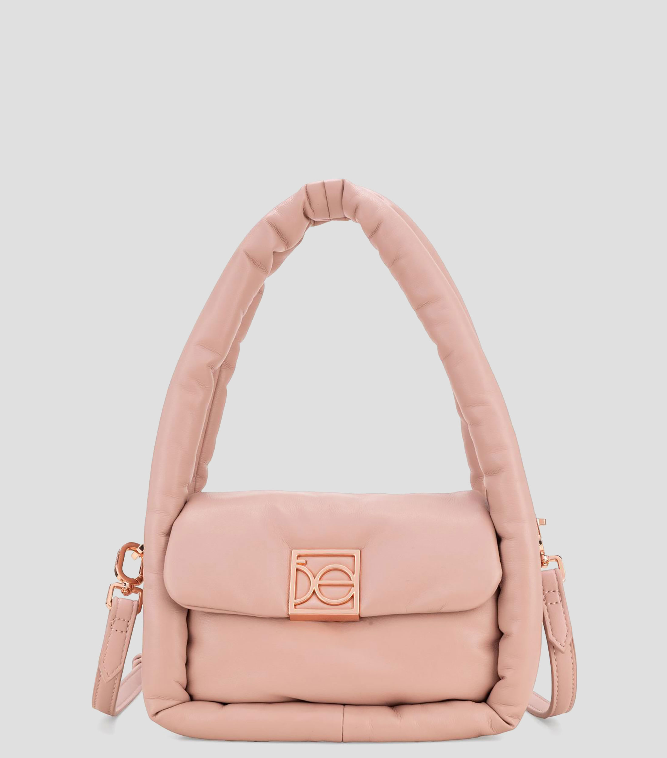 Bolsa Shoulder rosa lisa Niña