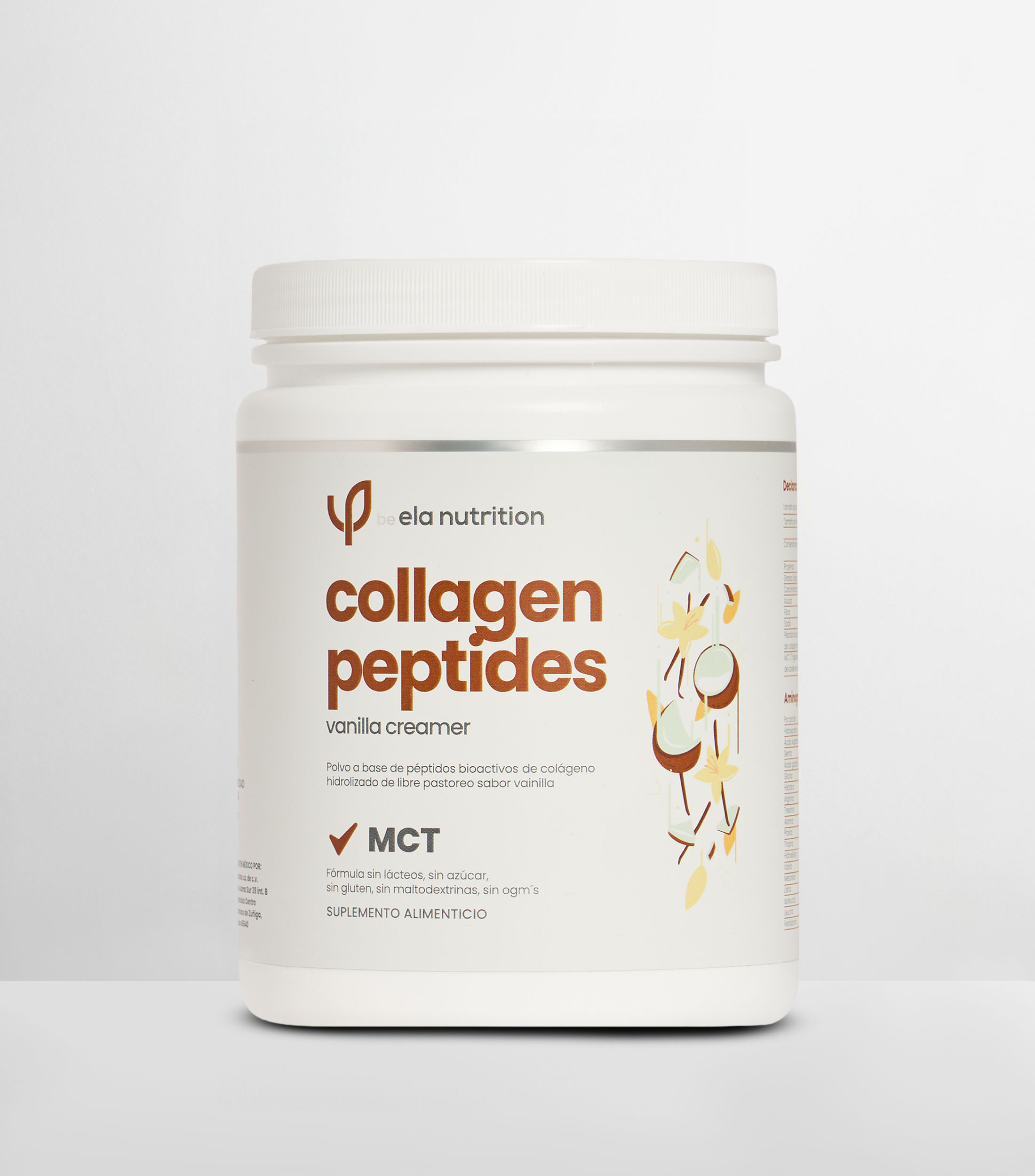 Suplemento alimenticio Collagen Peptides Keto Vanilla Creamer, 510 g