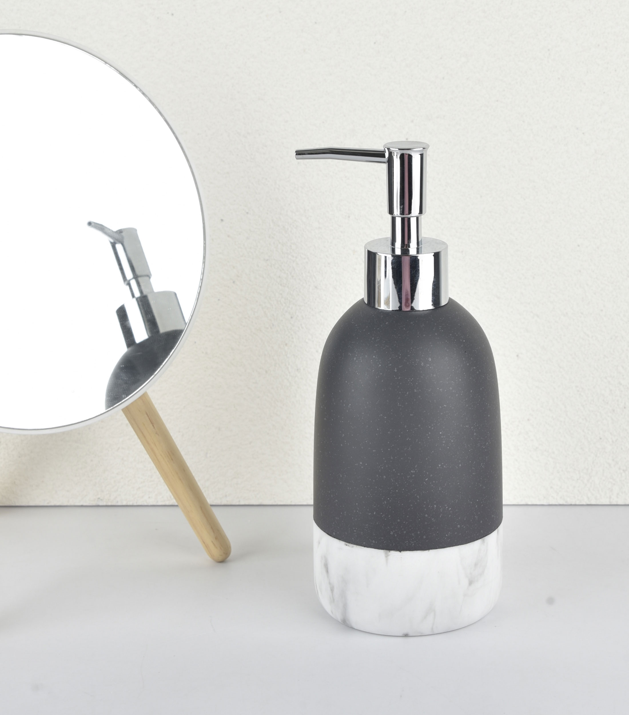 Dispensador para jabón Abuya gris