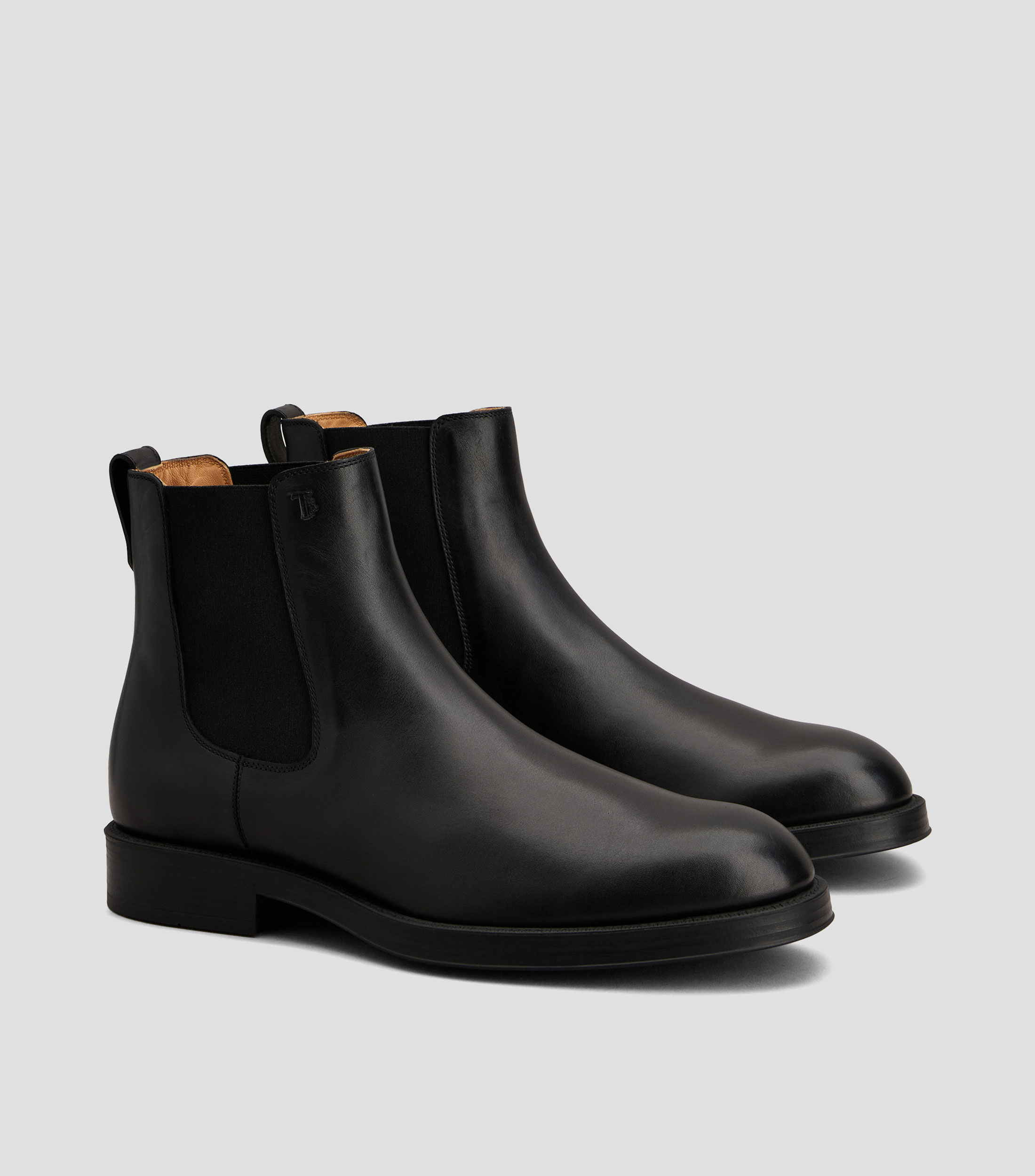 Botas Chelsea Stivaletto en piel Hombre