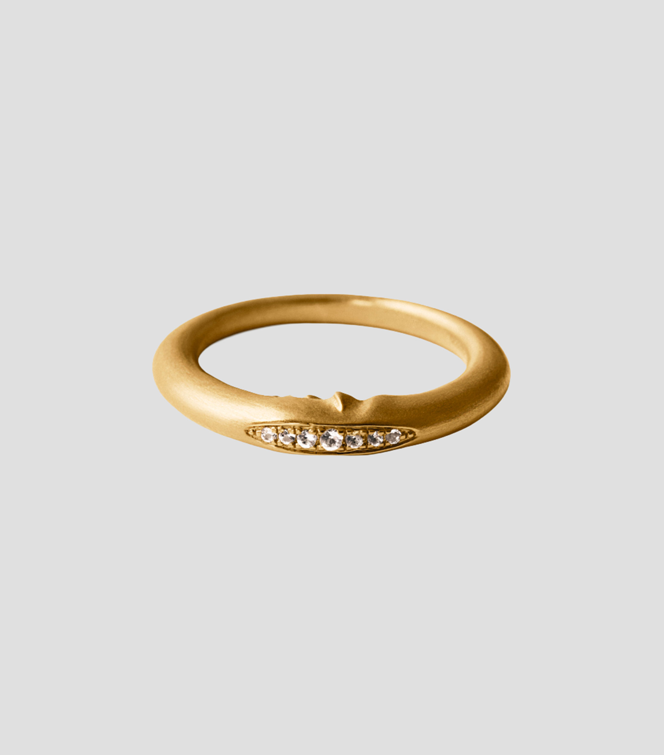 Anillo en Plata .925 con topacios Luna Mujer