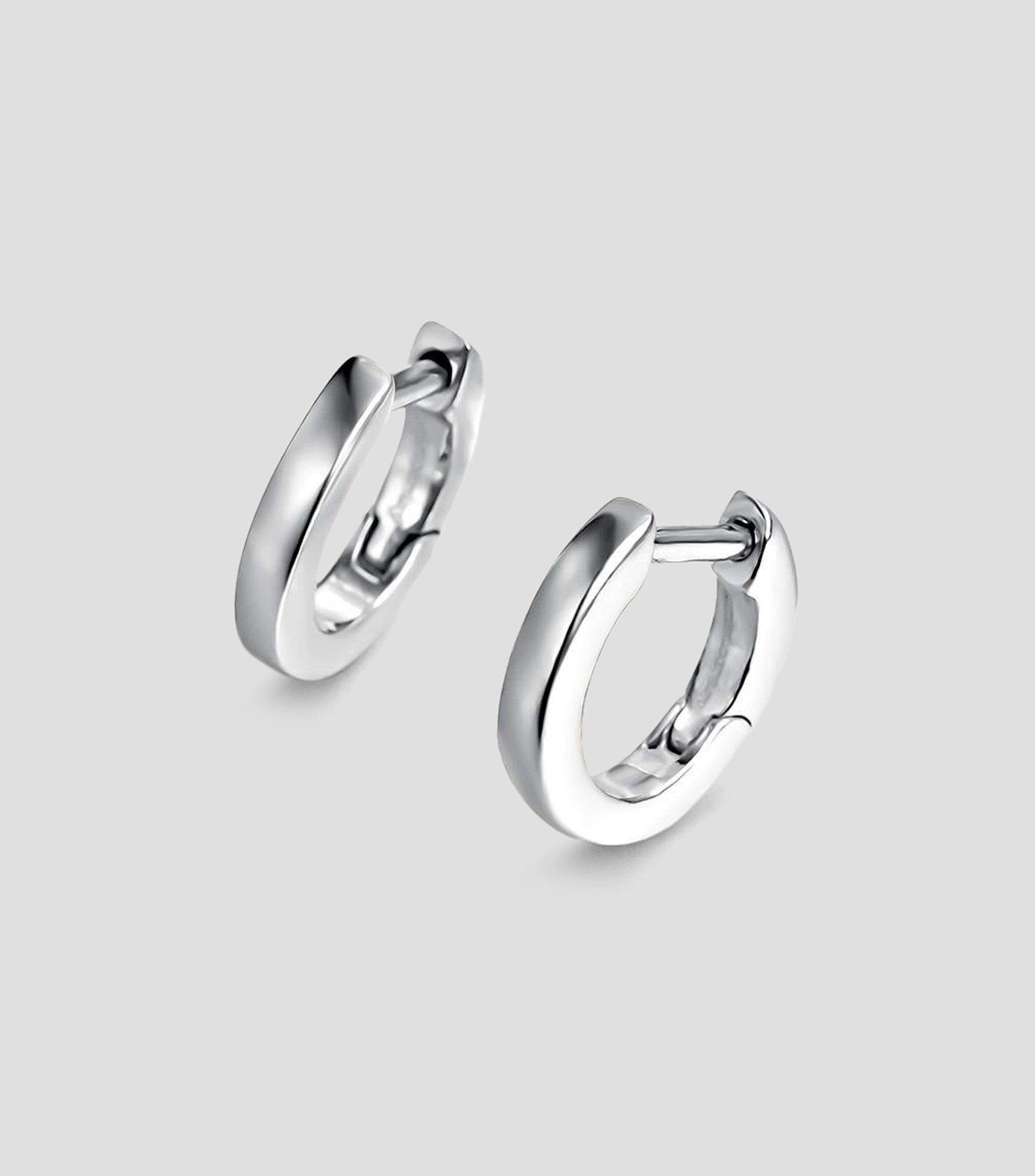 Pendientes en plata .925 forma de aro Connector Criolla Mujer