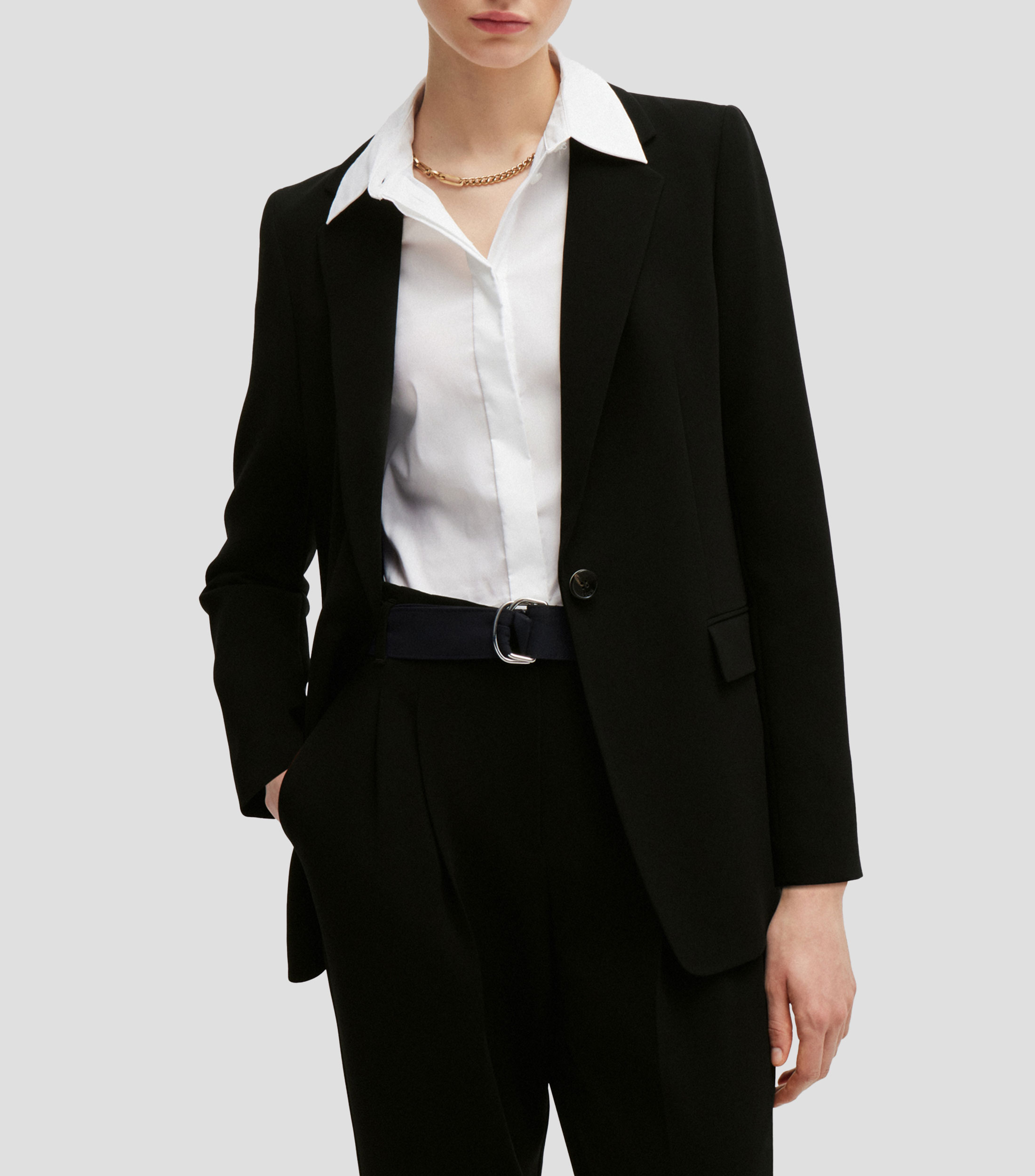 Saco liso Mujer