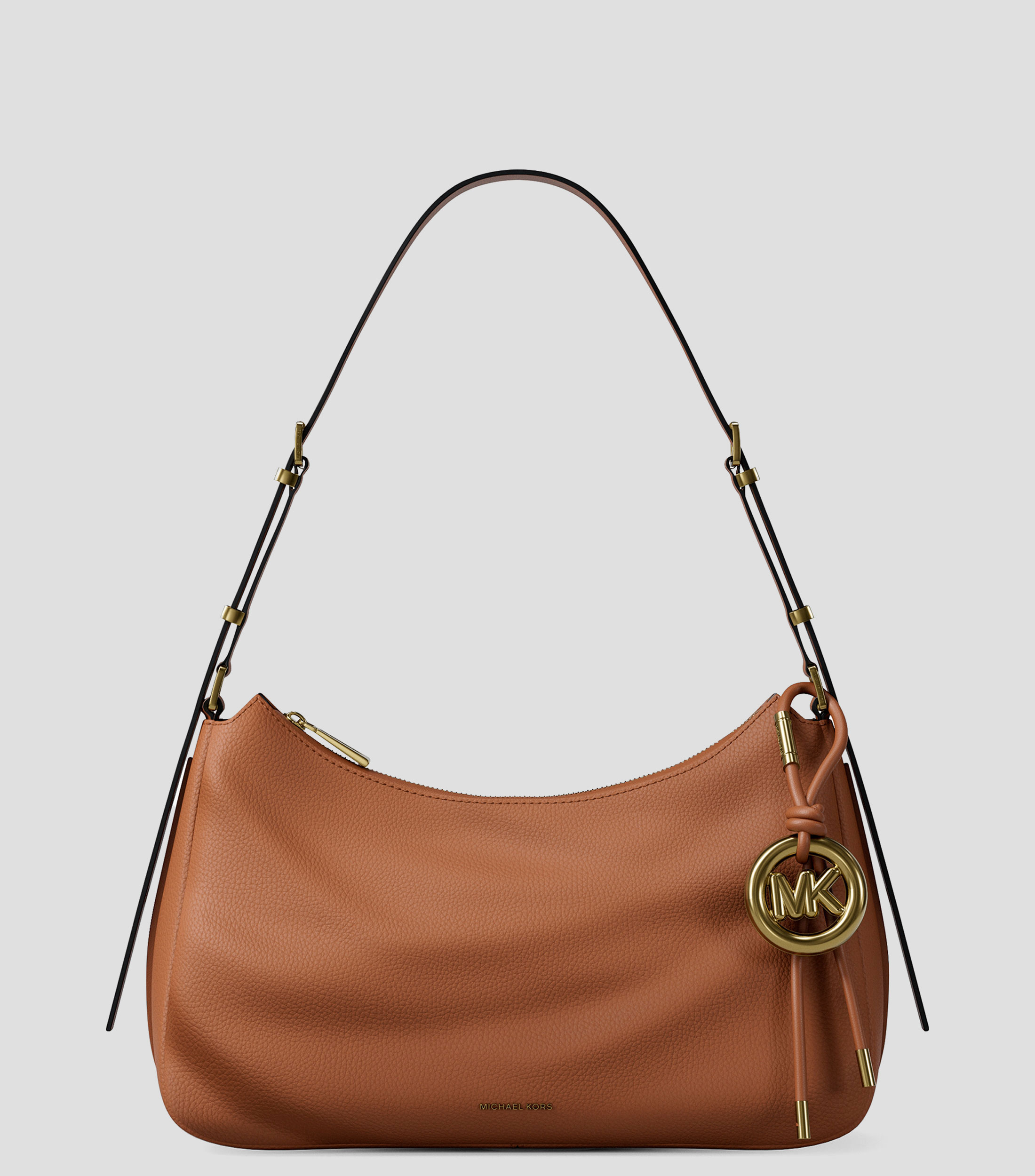 Bolsa shoulder en piel liso Mujer