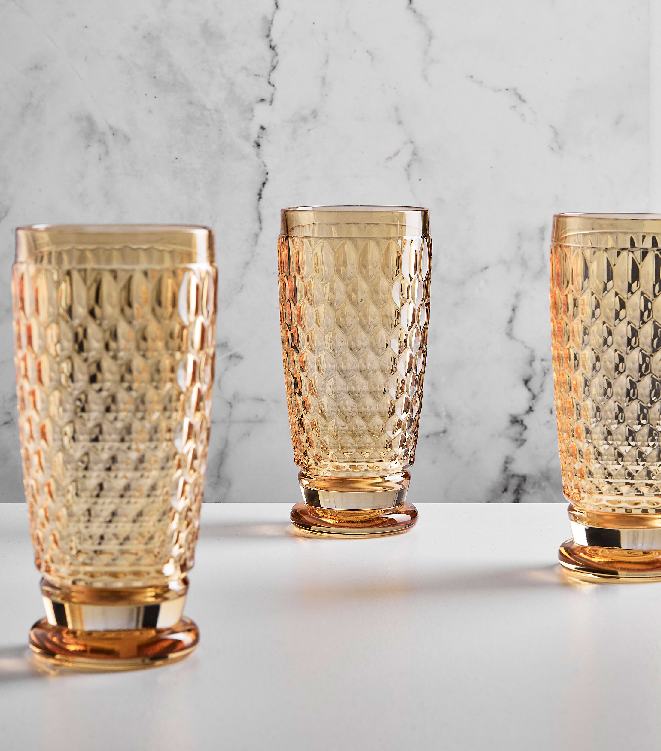 Set 4 vasos Boston Saffron Highball Tumb
