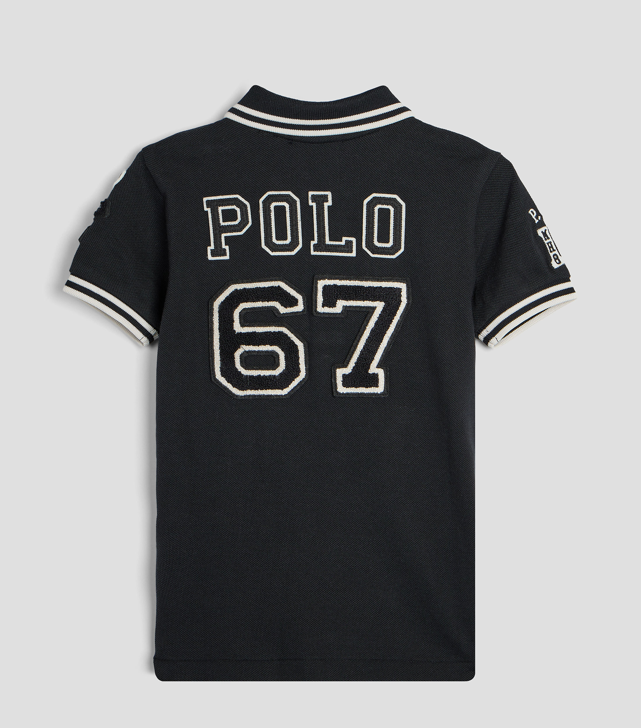 Playera tipo polo manga corta fantasía Bebé