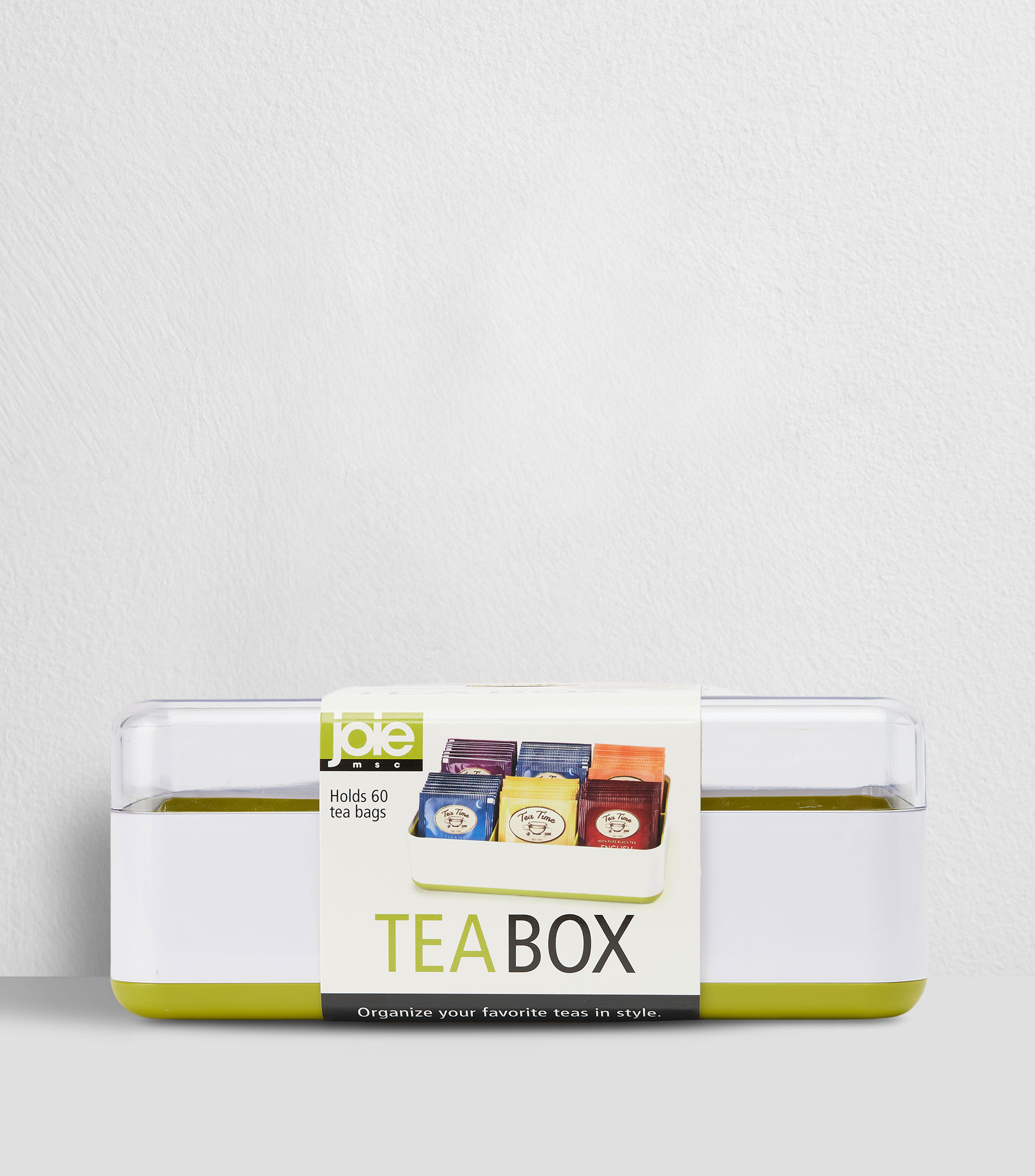 Caja de té con 6 divisiones