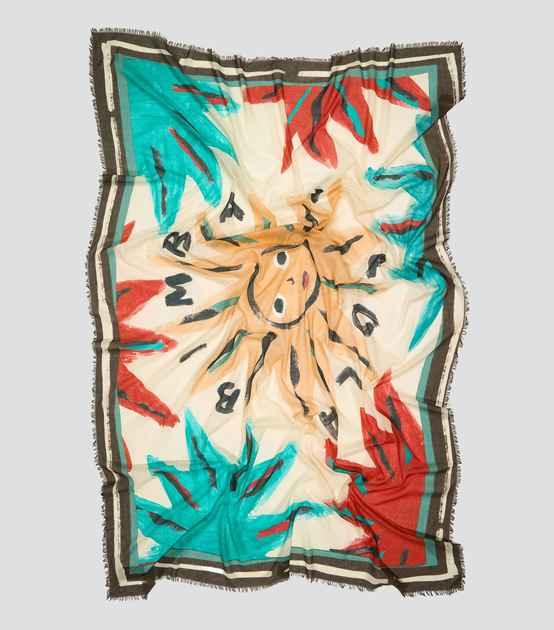 Pareo algodón lavado sol Mujer