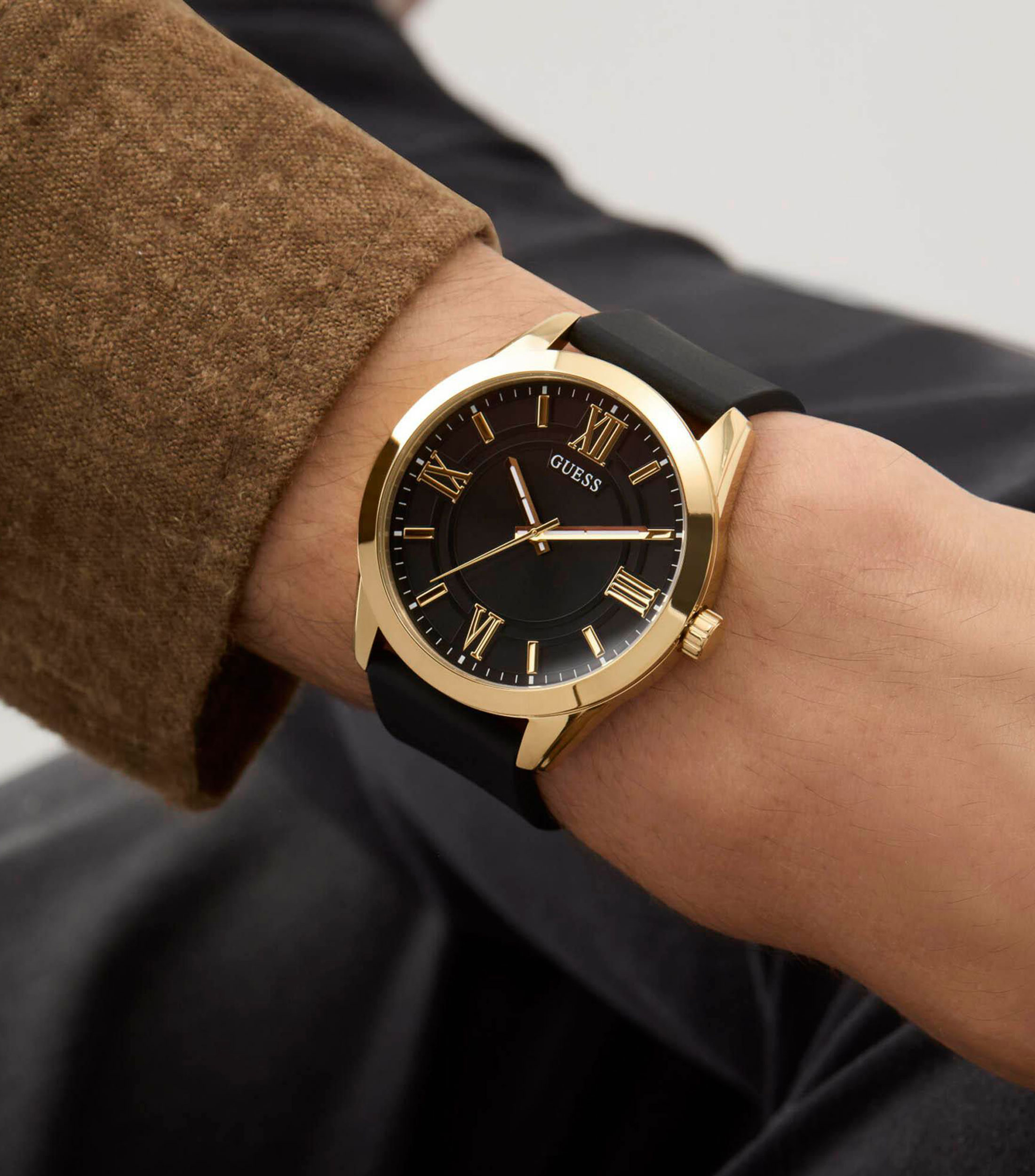 Reloj para Hombre Elliot Casual, Dorado, Negro