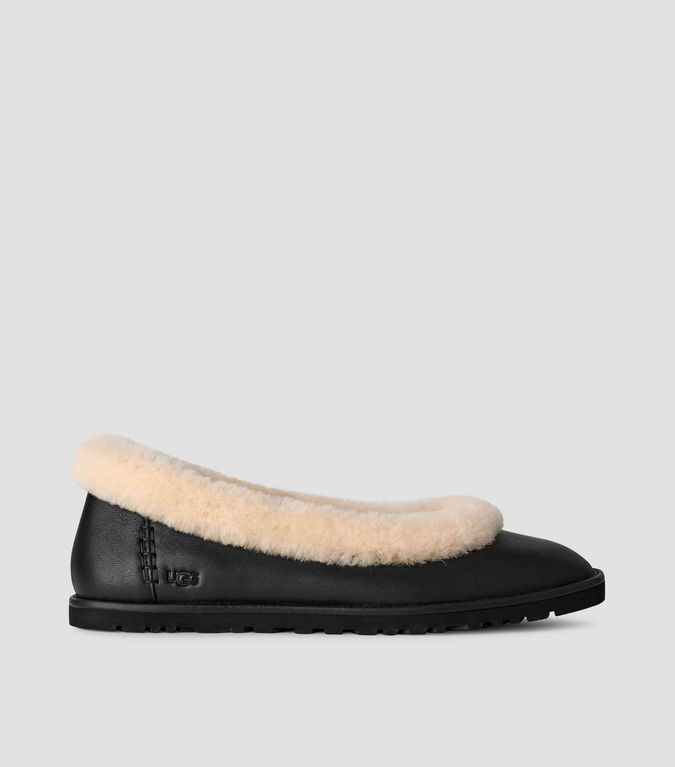 Pantuflas Zora en piel Mujer
