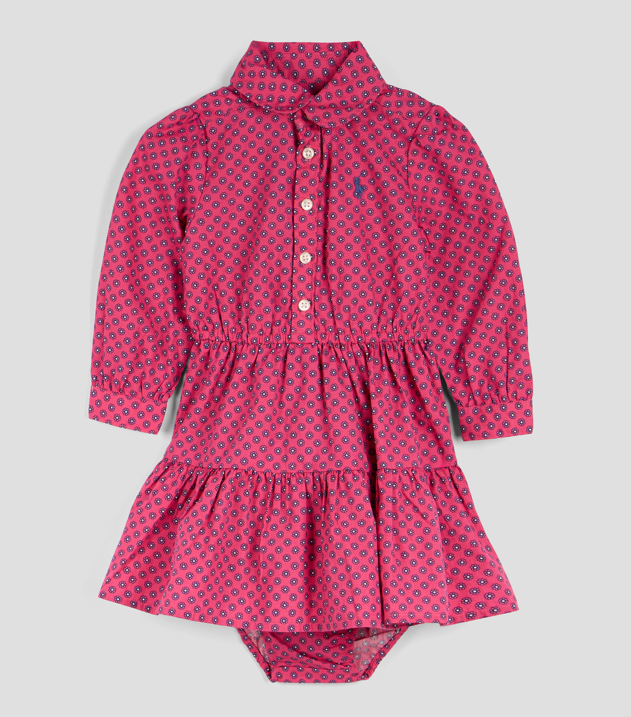 Vestido estampado floral Bebé