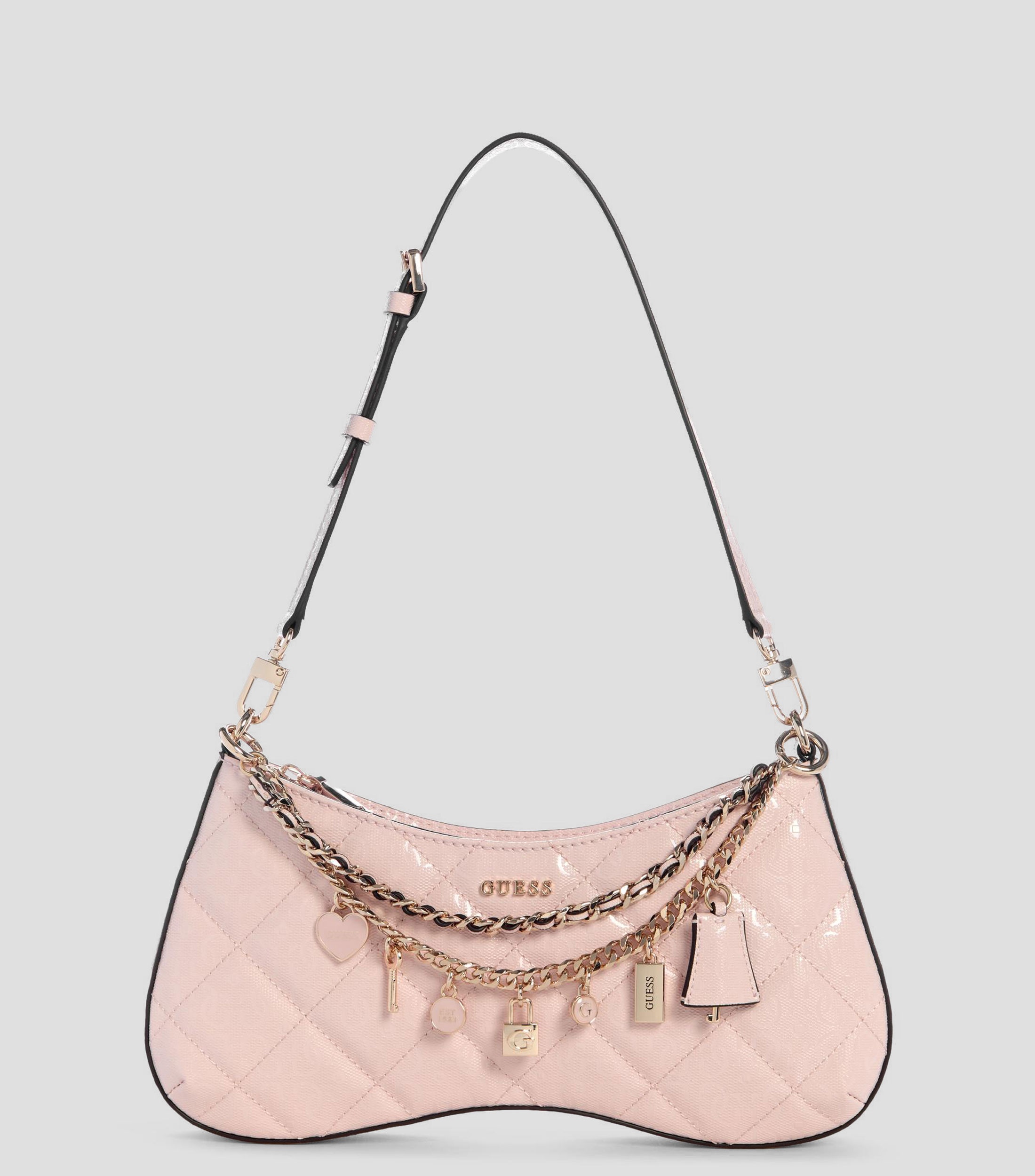 Bolsa shoulder rosa Libby estampada Mujer