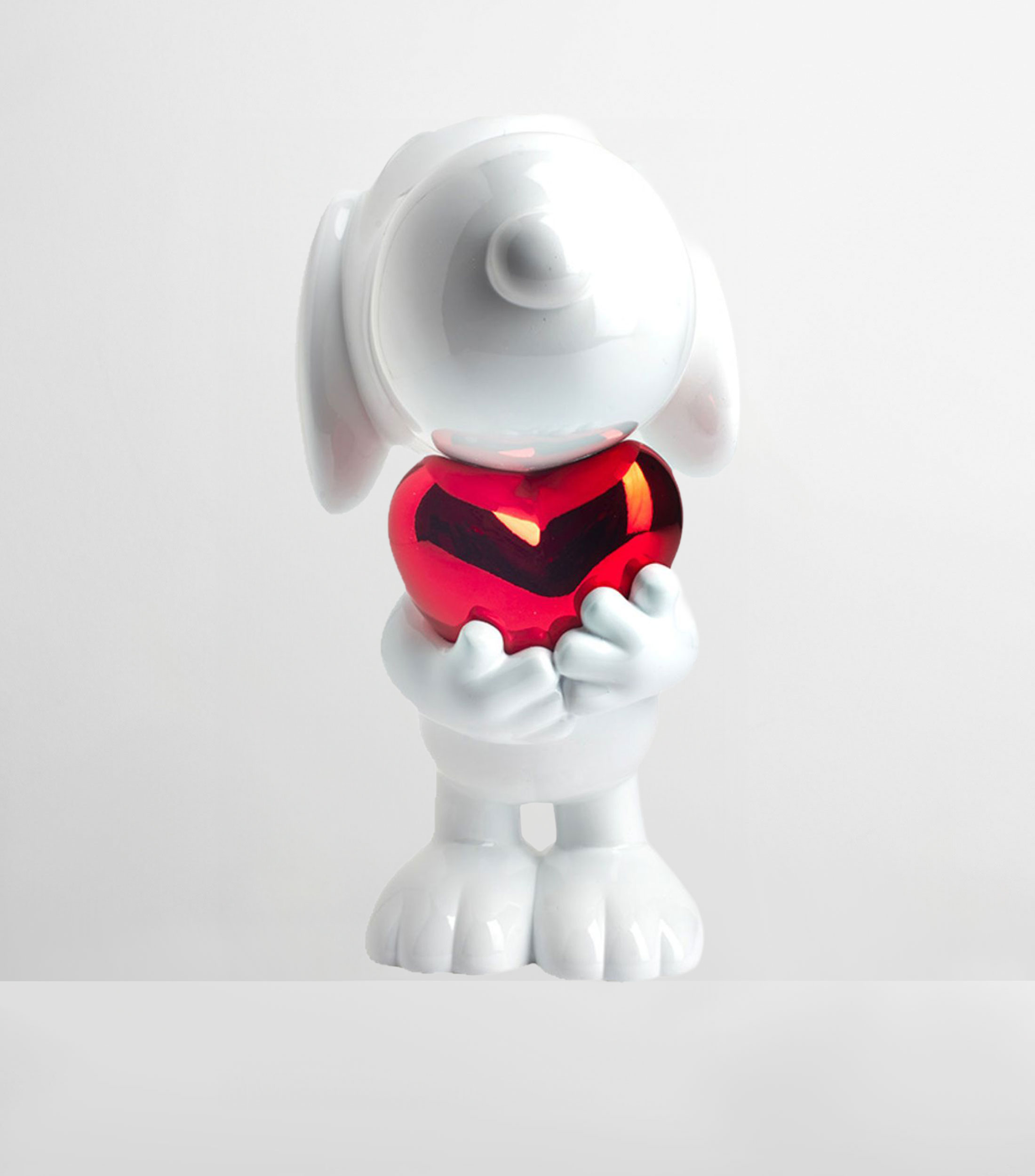 Figura Snoopy Heart - LD Studio en resina