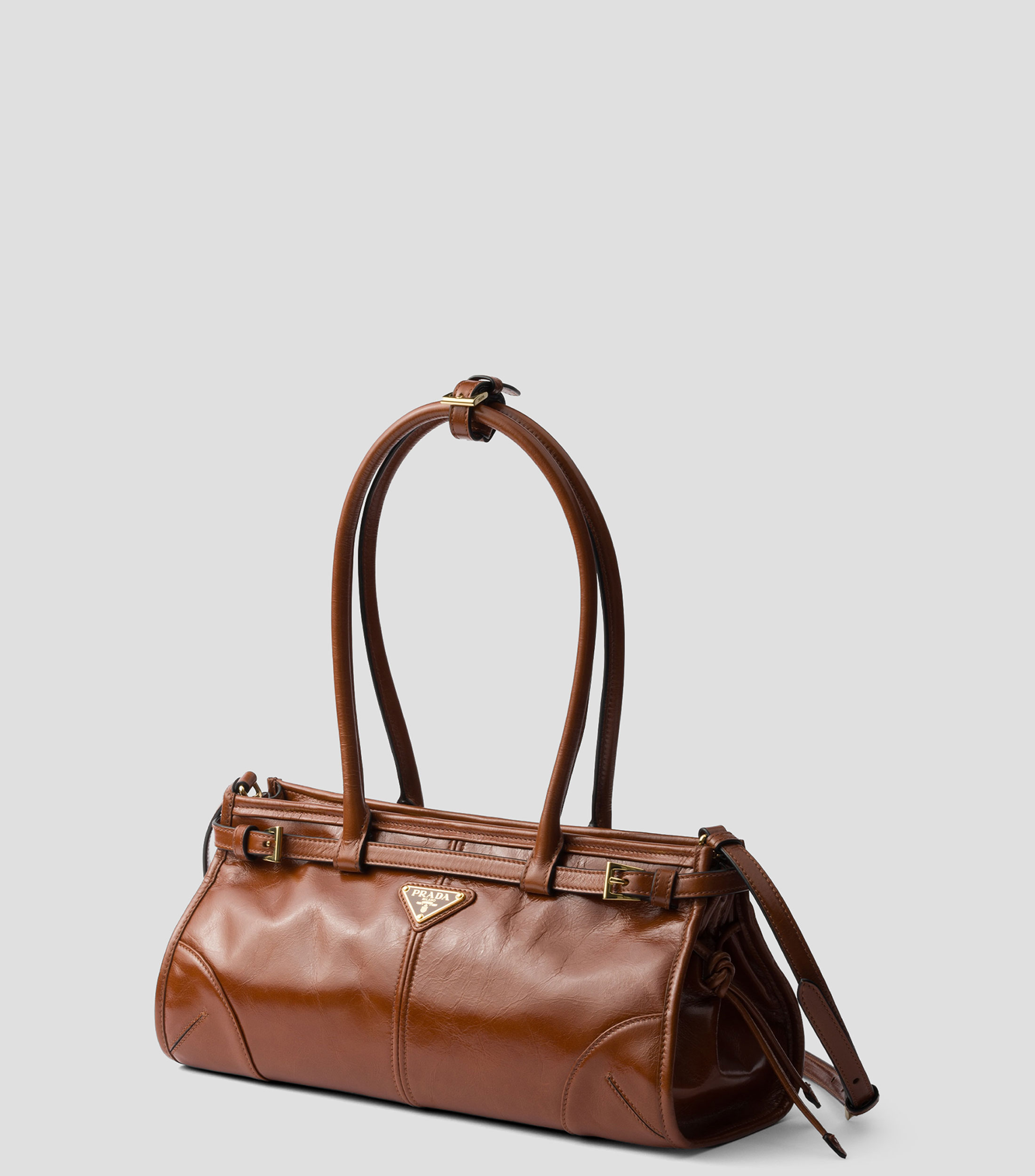 Bolsa Tote Café en Piel Bonnie, Mujer