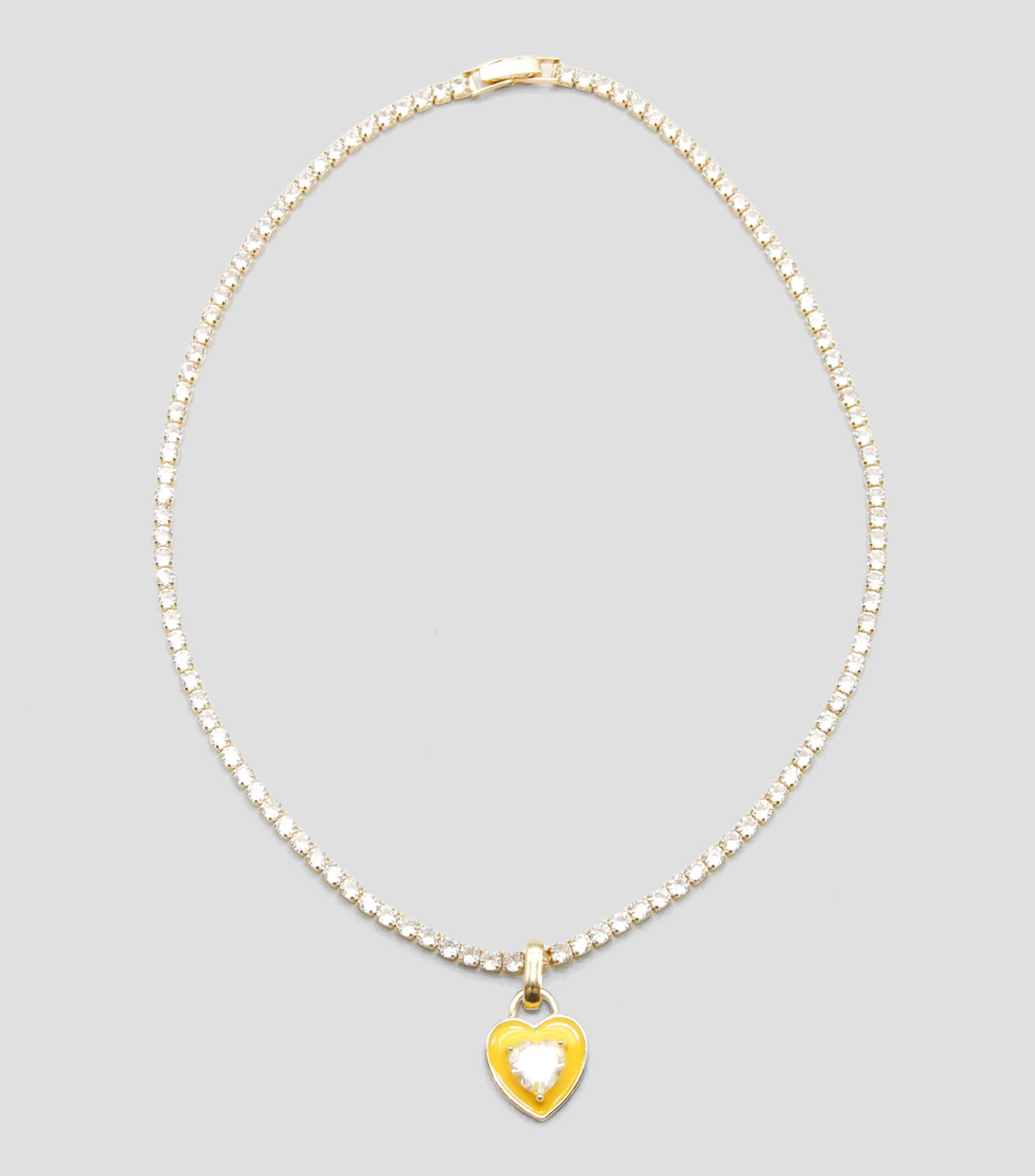 Collar Corazón Doble Mujer