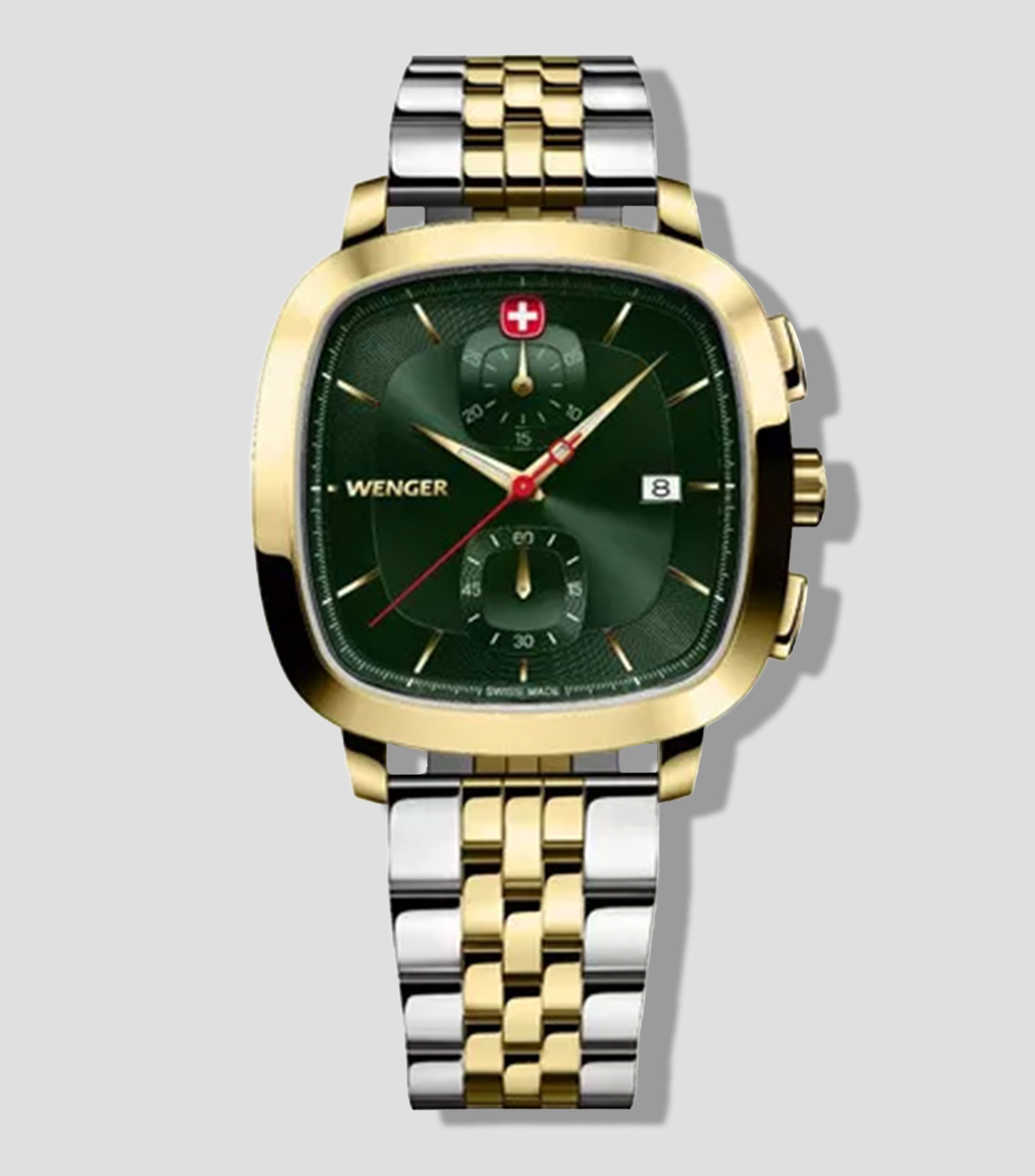 Reloj para hombre Vintage Classic casual Verde
