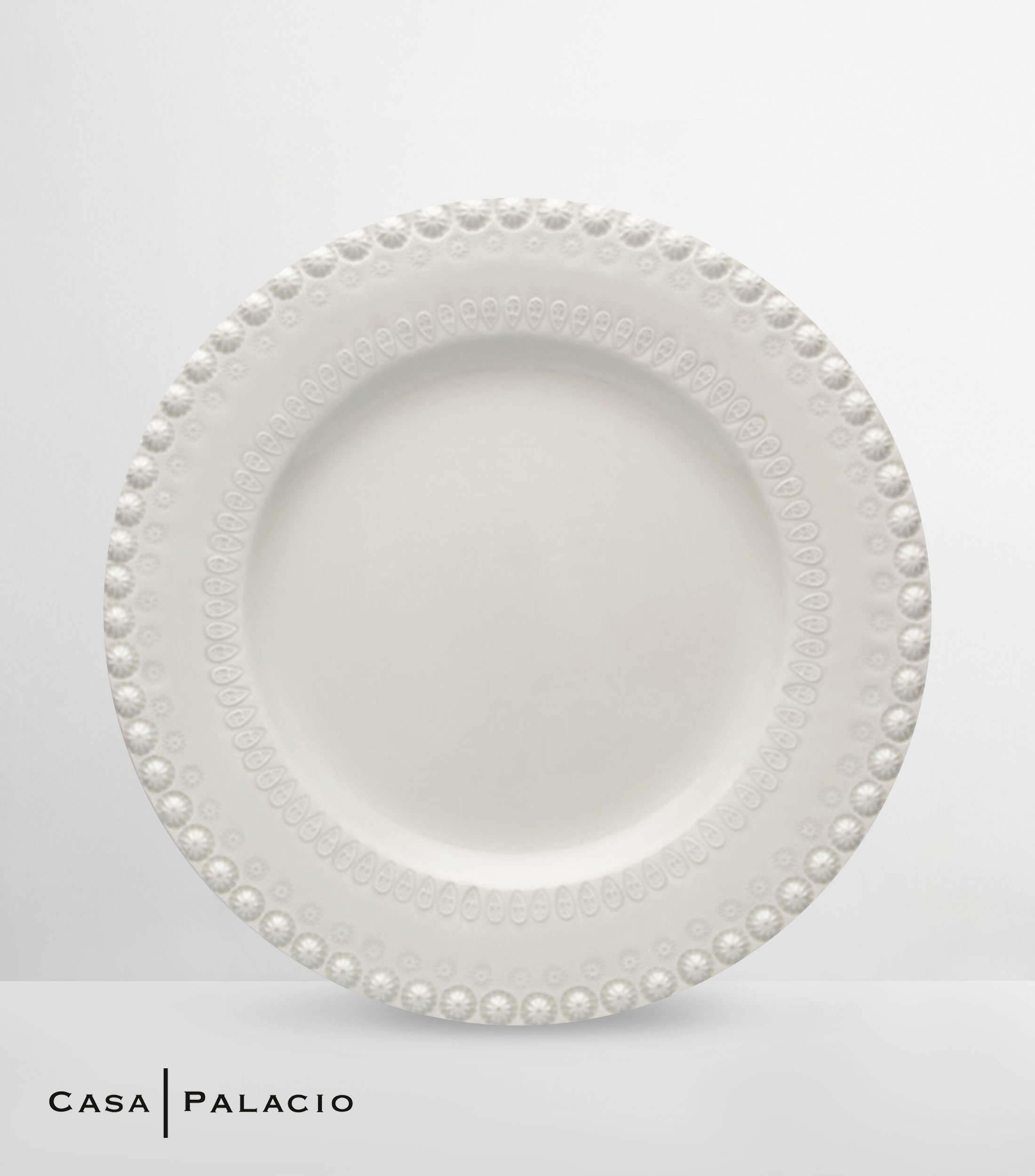 Plato llano con textura