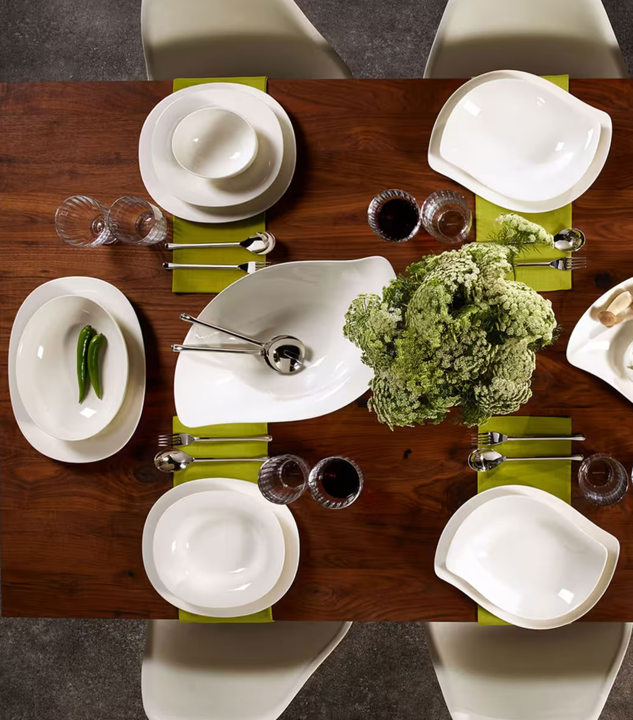 Plato llano New Cottage liso