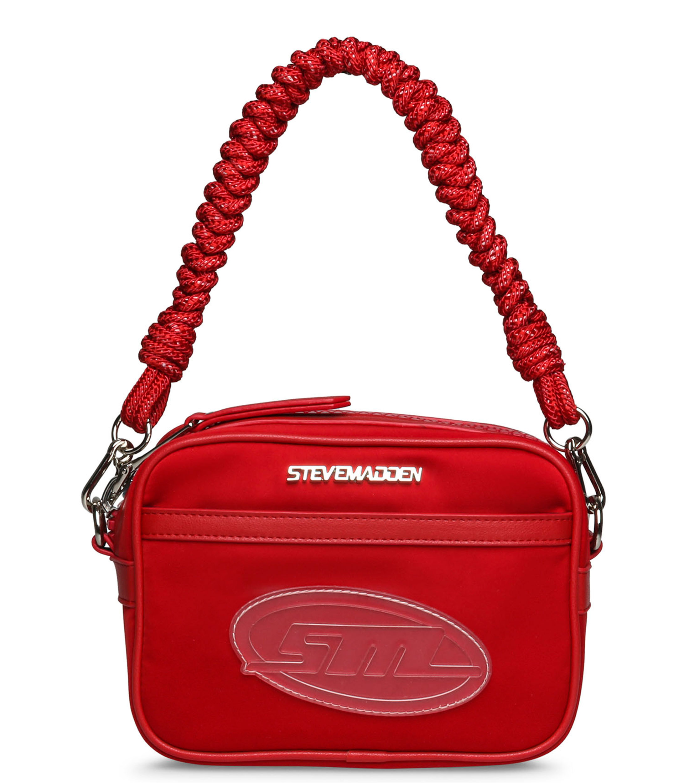 Satchel Bolsa Roja Steve Madden Bolso Mujer Steve Madden: Bolso