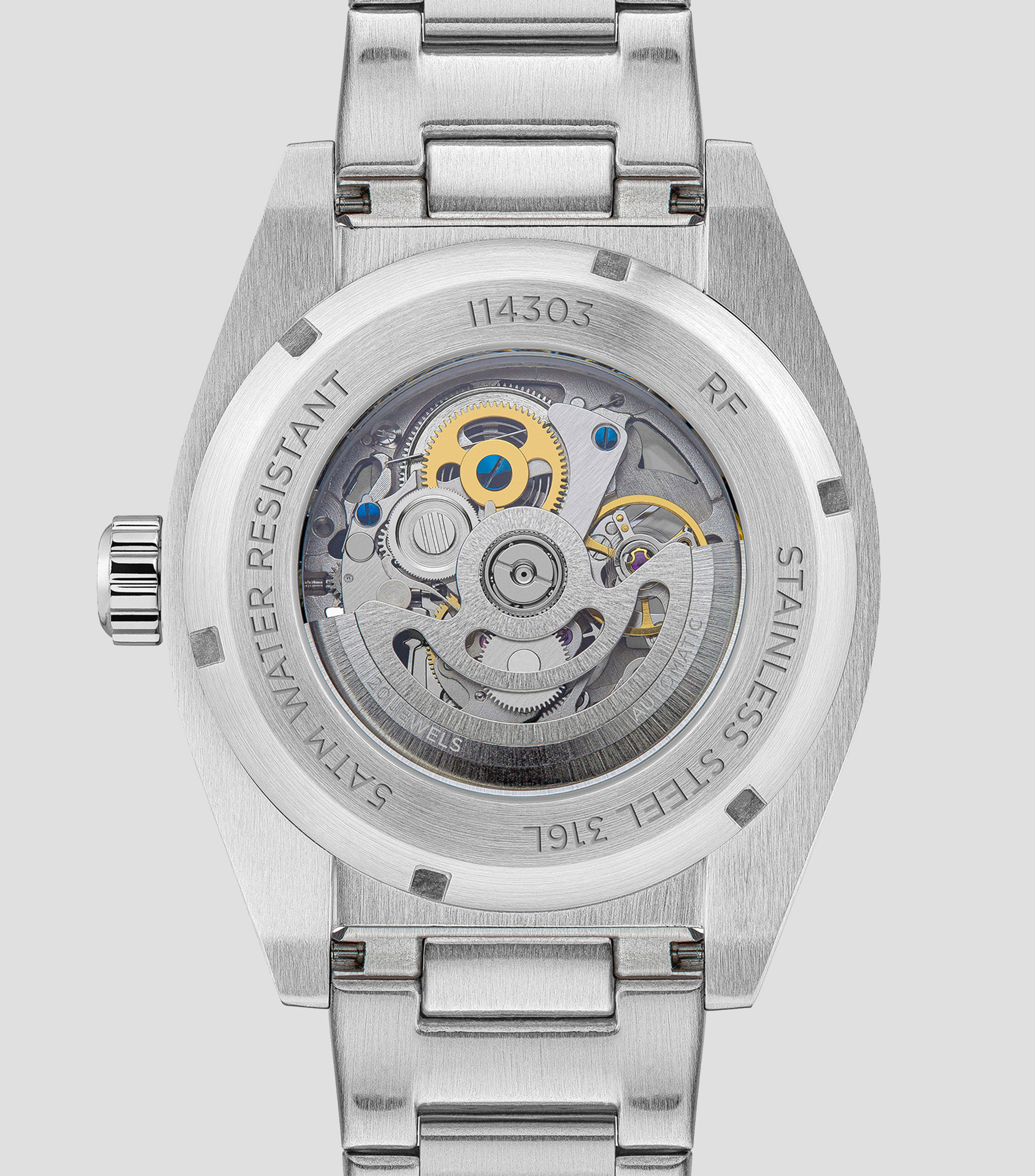 Reloj para Hombre The Vert Casual Plateado