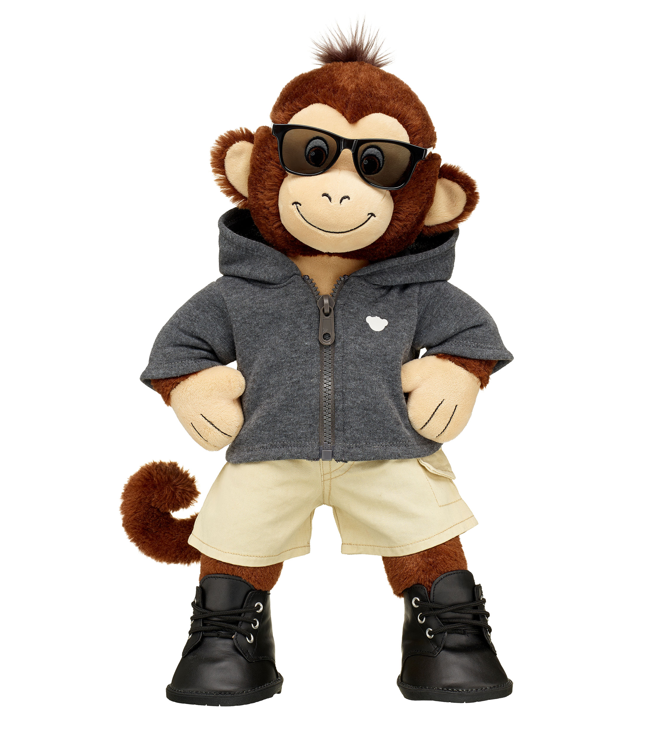 Shorts para peluche Kaki