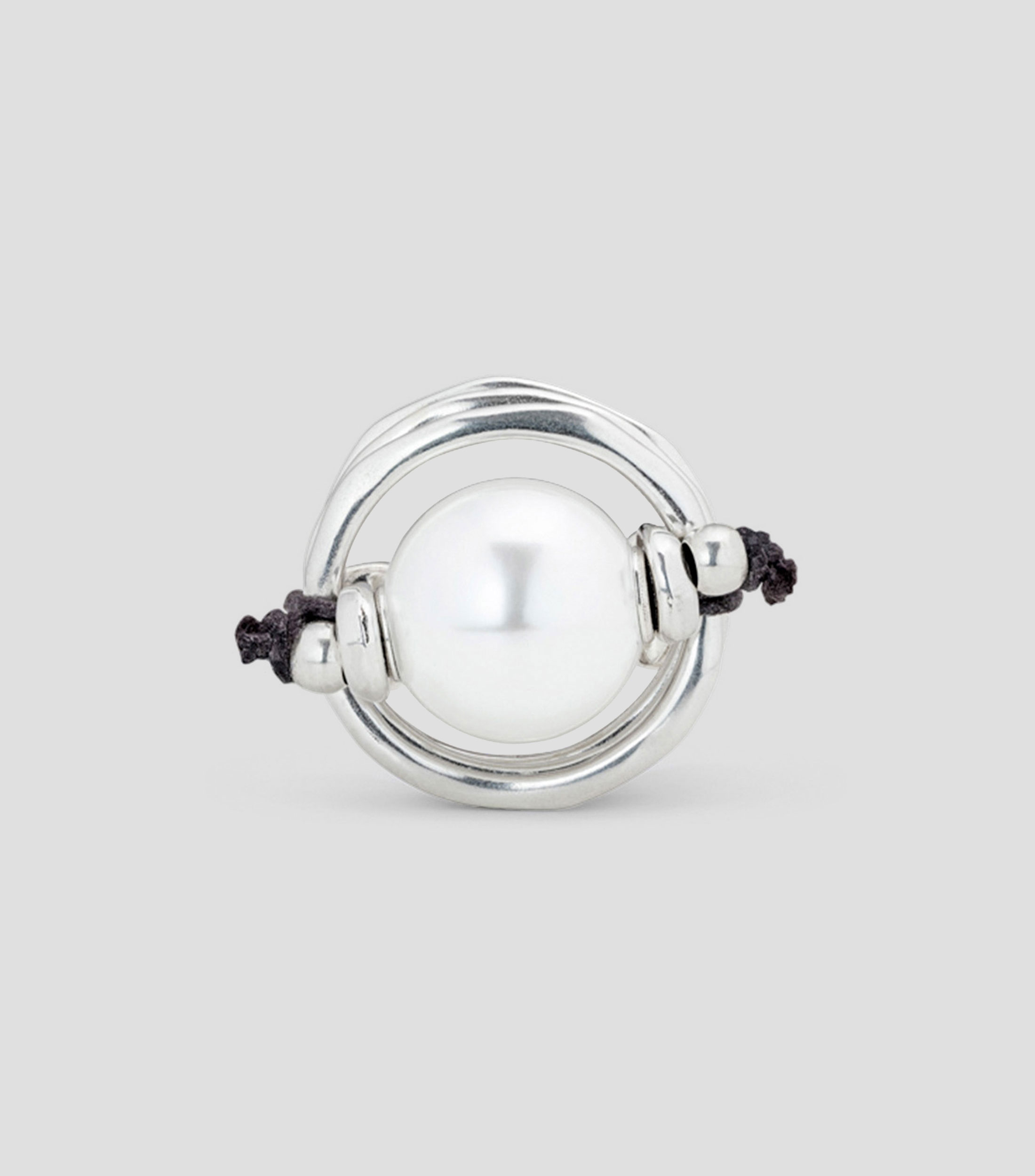 Anillo Ostra con perla talla 21 Mujer