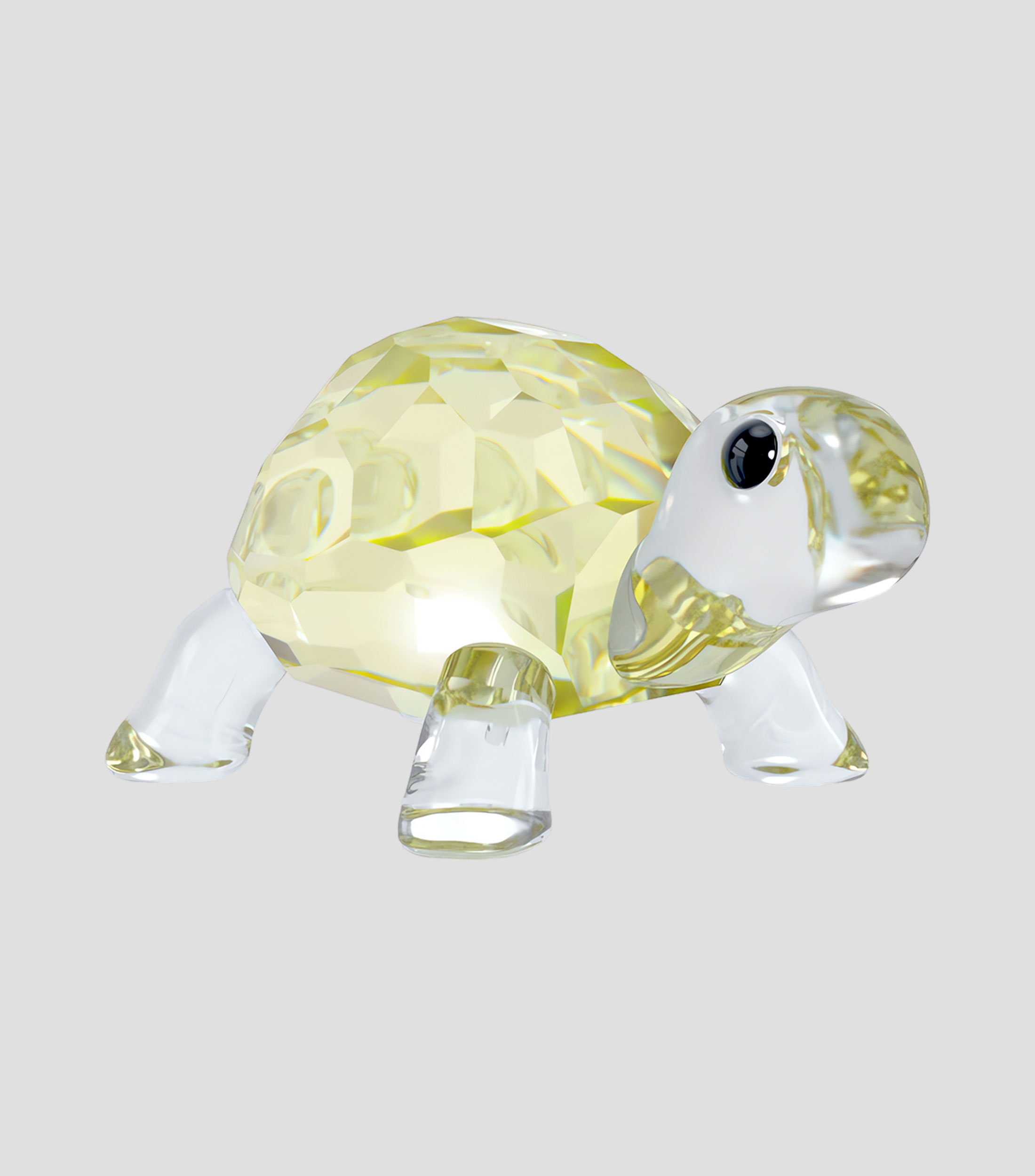 Figura decorativa Idyllia Baby Tortoise en cristal