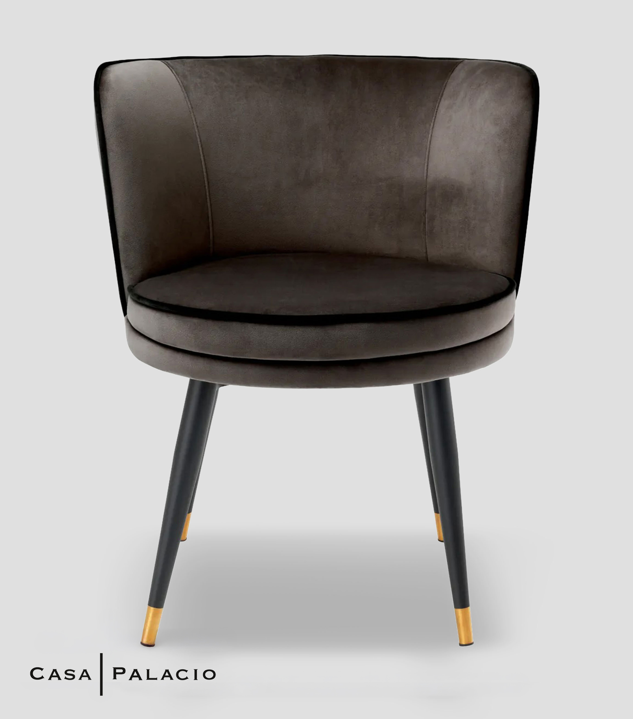 Silla para comedor Granada en tela gris