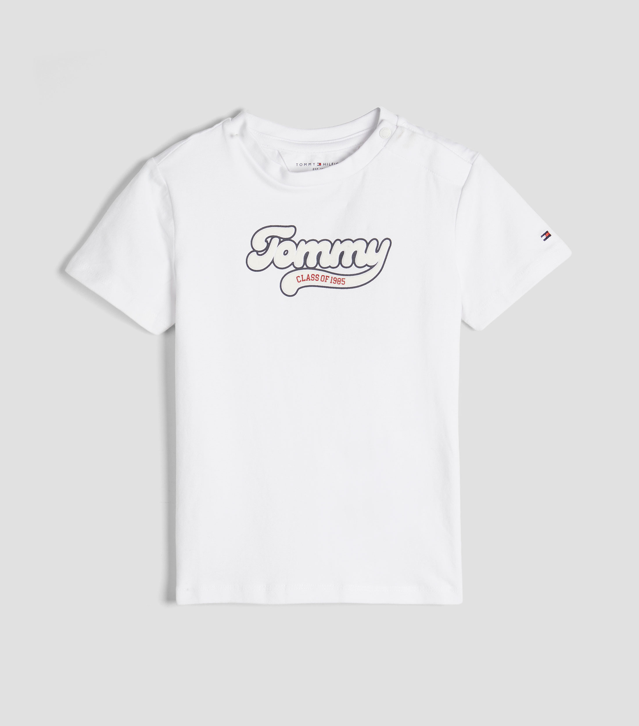 Playera cuello redondo manga corta estampada Bebé