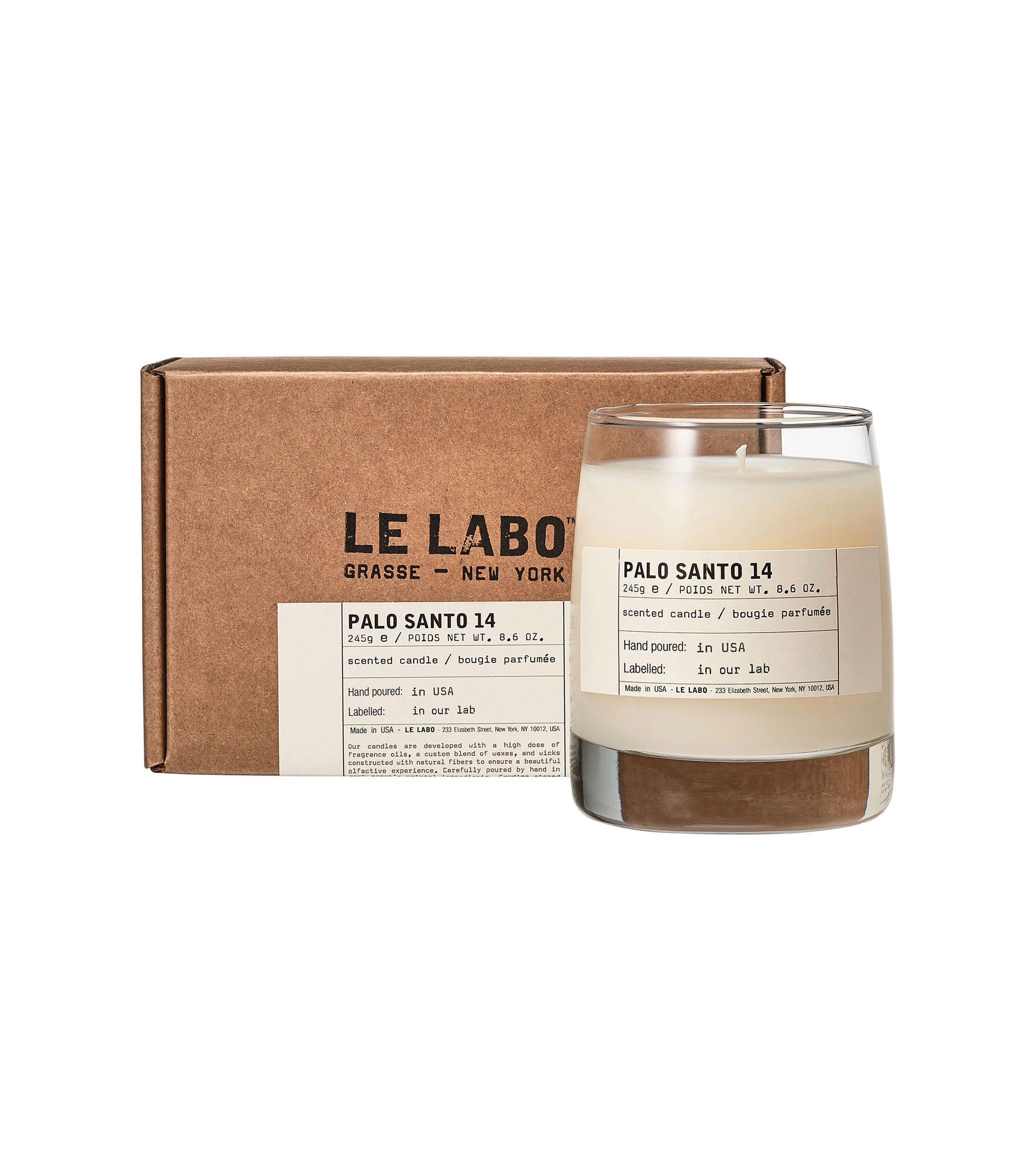 Vela aromática Palo Santo 14, 245 gr
