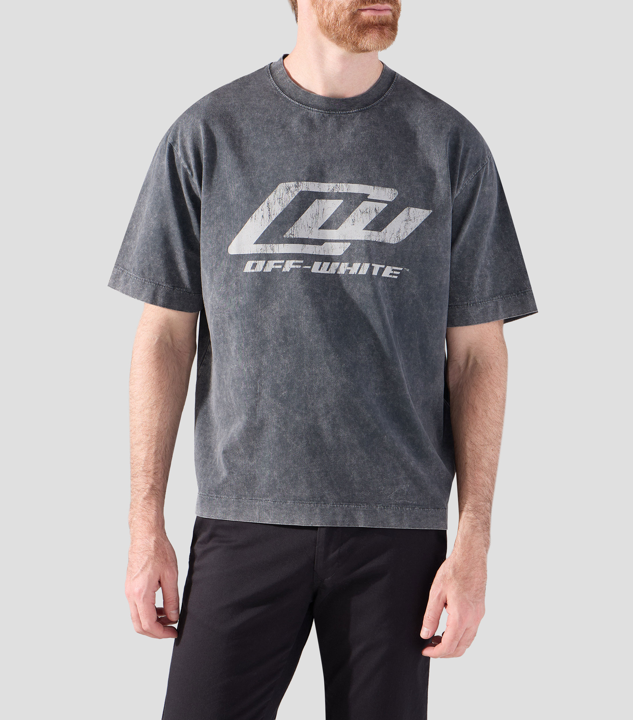 Playera cuello redondo manga corta estampada OWR Skate Hombre